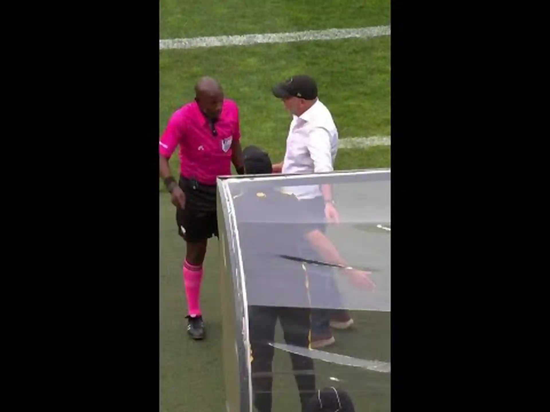 iPad sent off...Chiefs learn you can't have your own VAR!