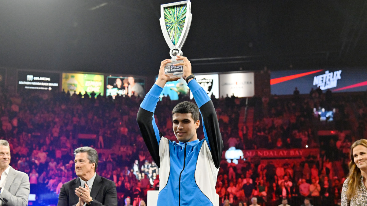 Alcaraz outlasts Nadal in made-for-Netflix exhibition