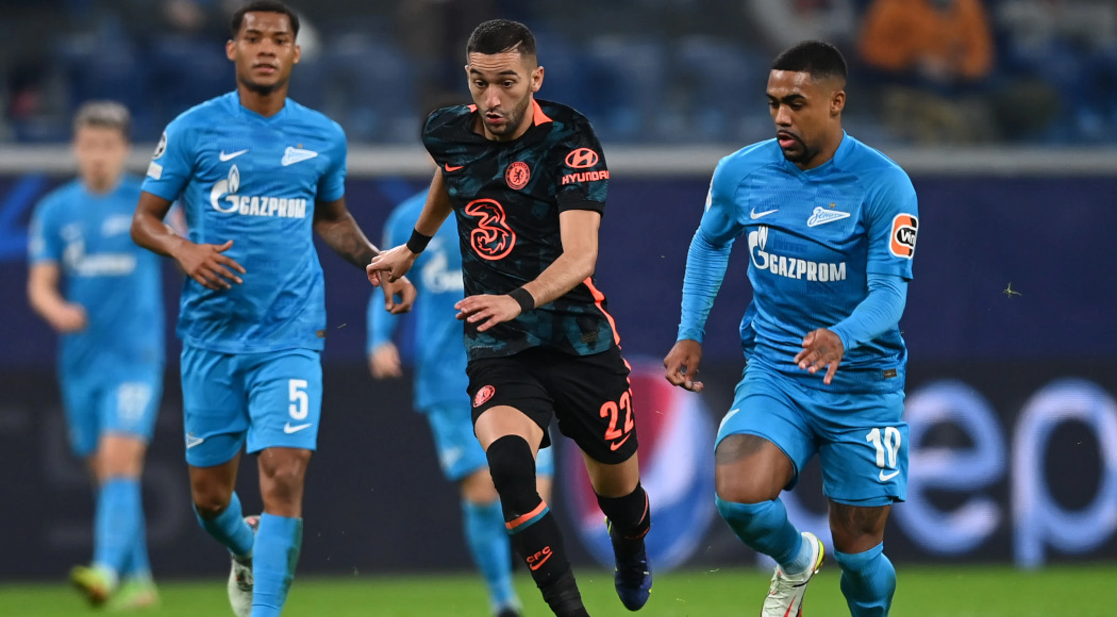 Chelsea blow bid for first place as Zenit snatch dramatic draw
