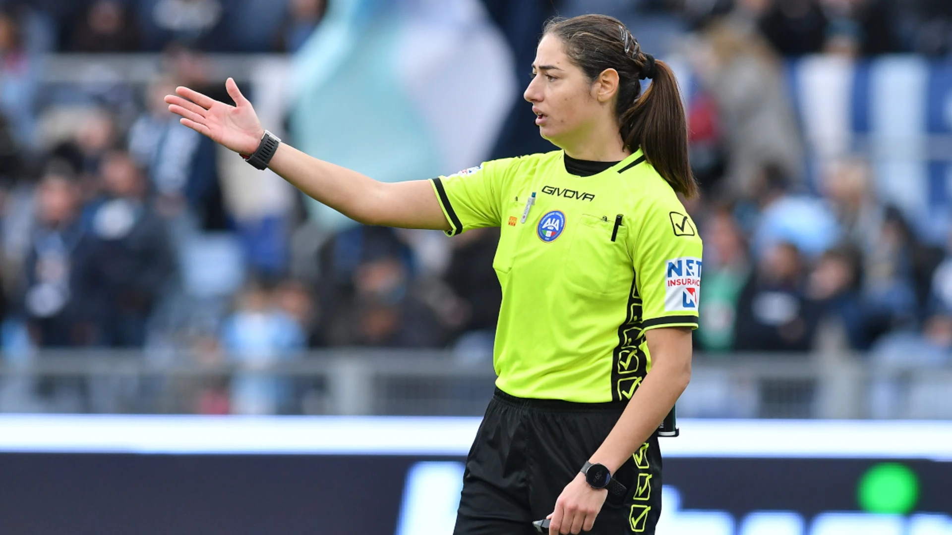 Female refereeing team to take charge of Serie A game for first time