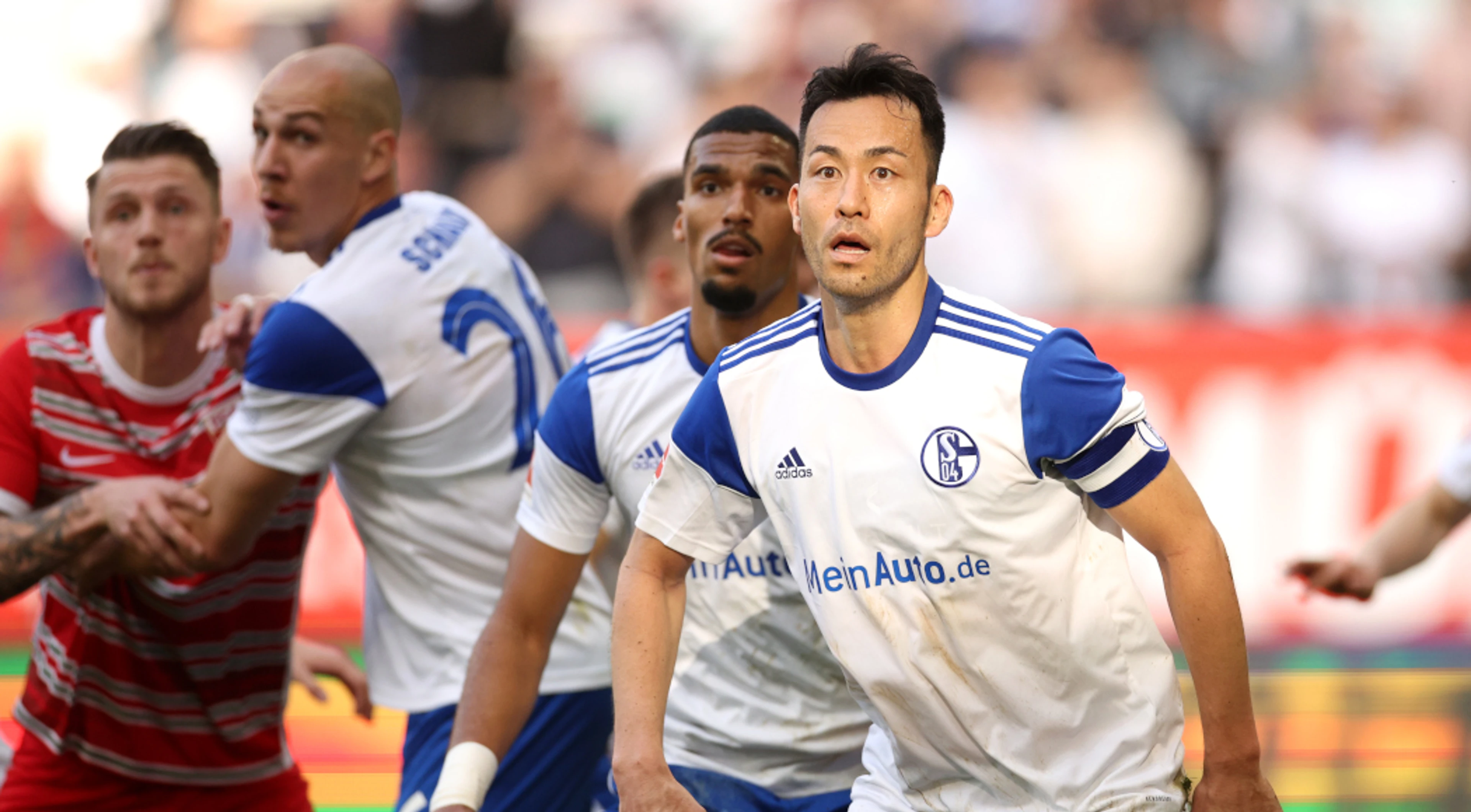 Yoshida draws on World Cup 'fight' to help Schalke beat the drop