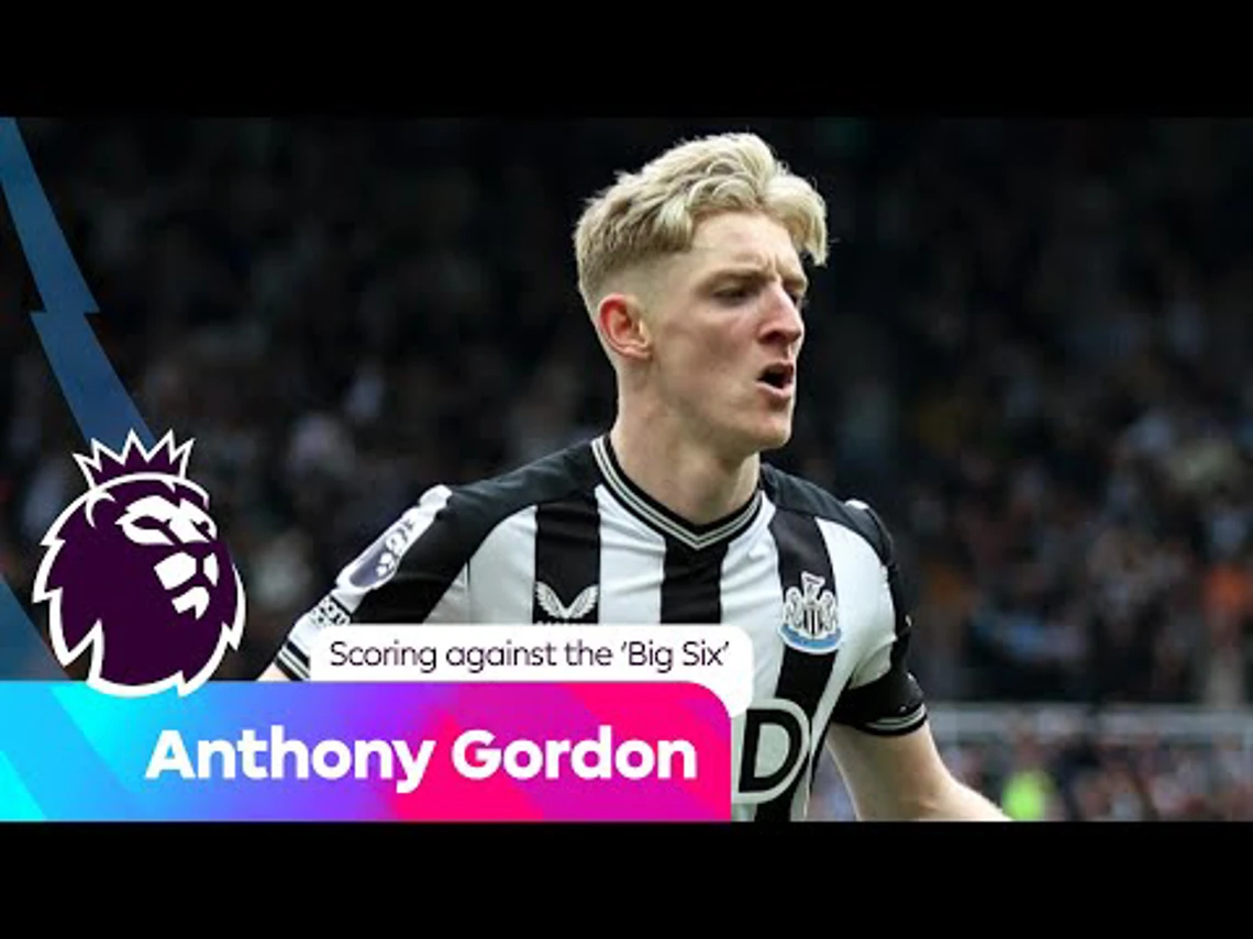 Anthony Gordon makes history against the Big Six | Premier League