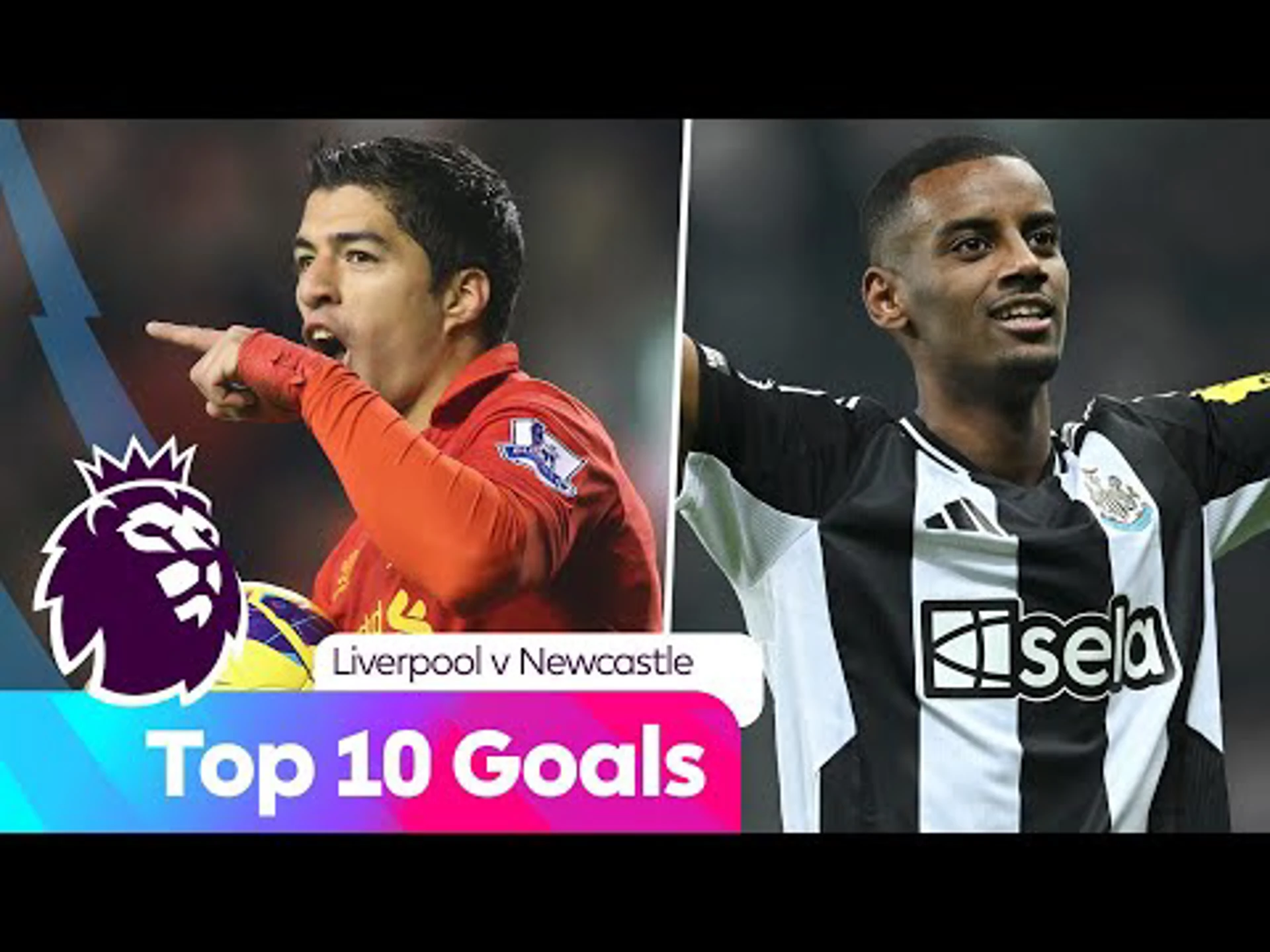 Top Ten Goals | Liverpool v Newcastle | Premier League