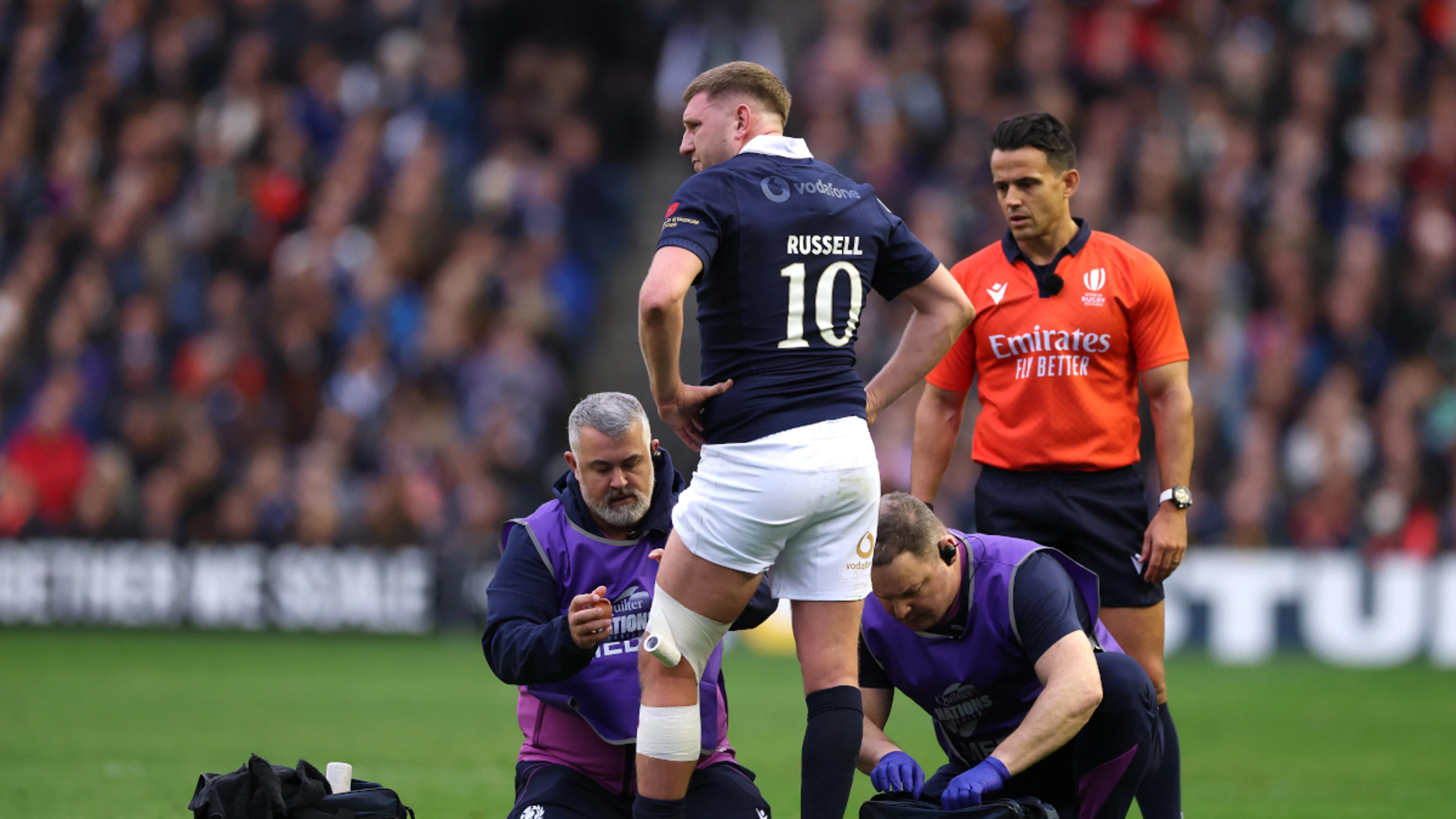 Scotland sweat on Russell fitness ahead of Argentina clash