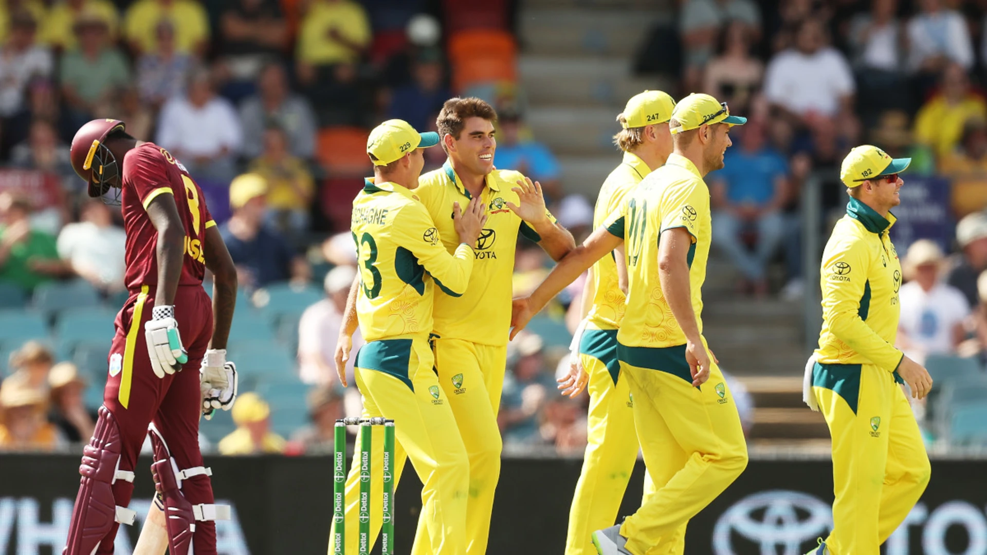 Australia take just 6.5 overs to destroy woeful West Indies in 3rd ODI