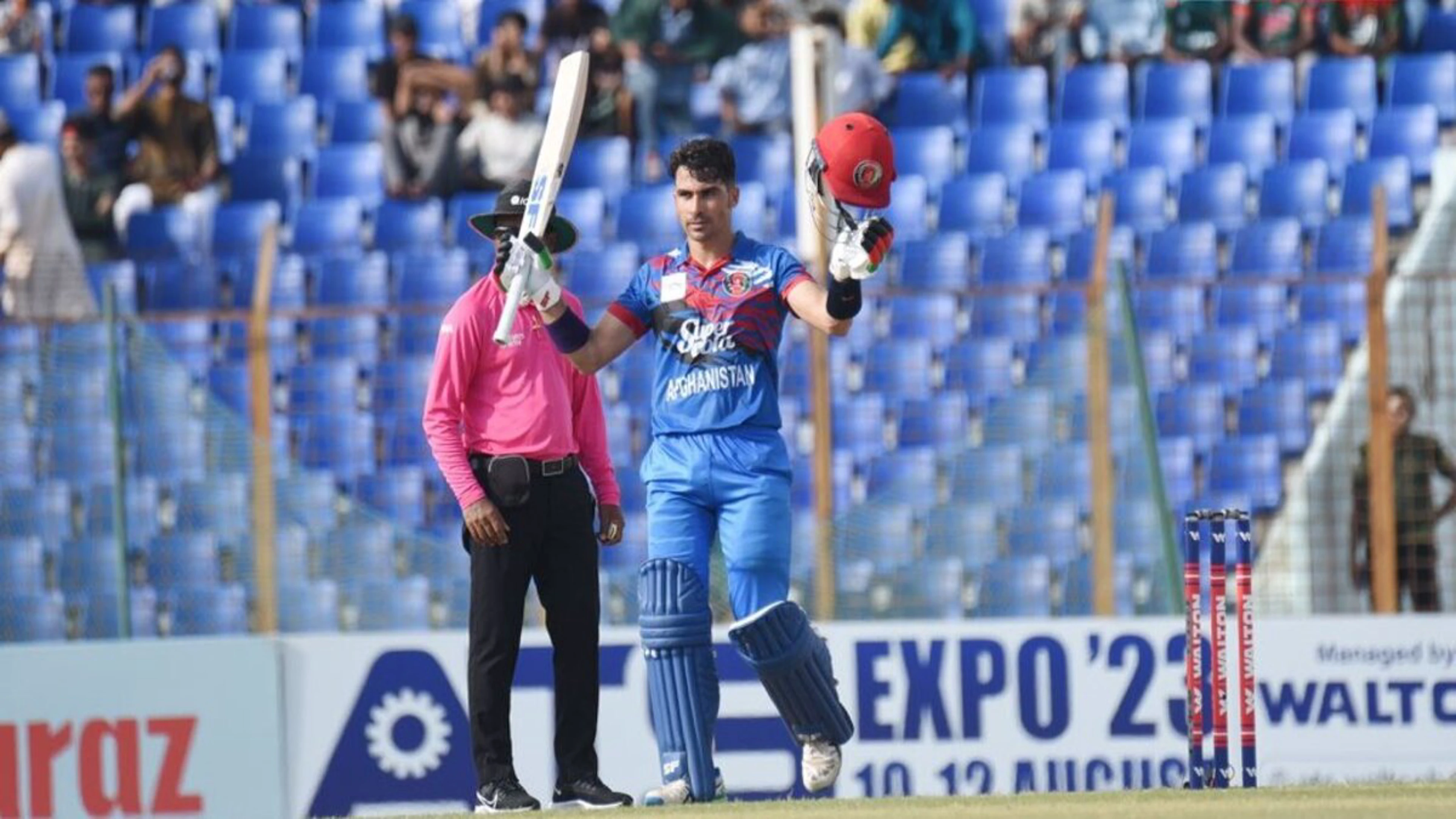 Gurbaz, Zadran power Afghanistan to big victory over Bangladesh