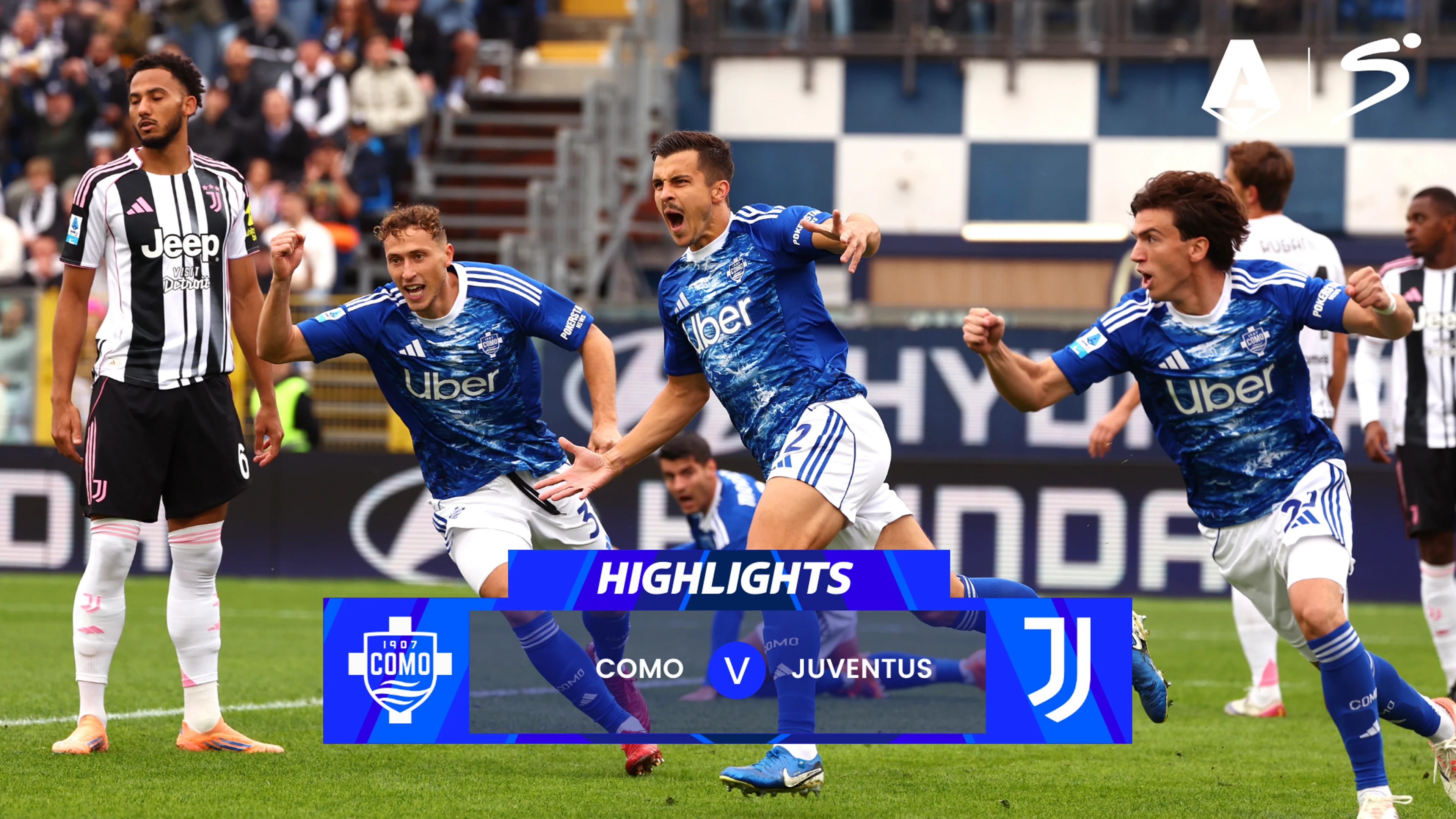 Como v Juventus | Match Highlights | Italian Serie A Matchday 7