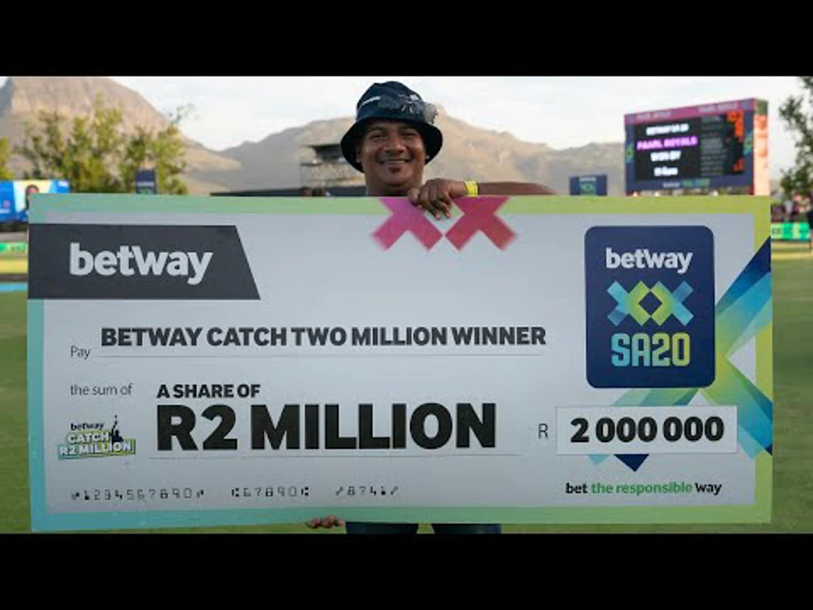 Betway Catch 2 Million | Paarl Royals v MI Cape Town