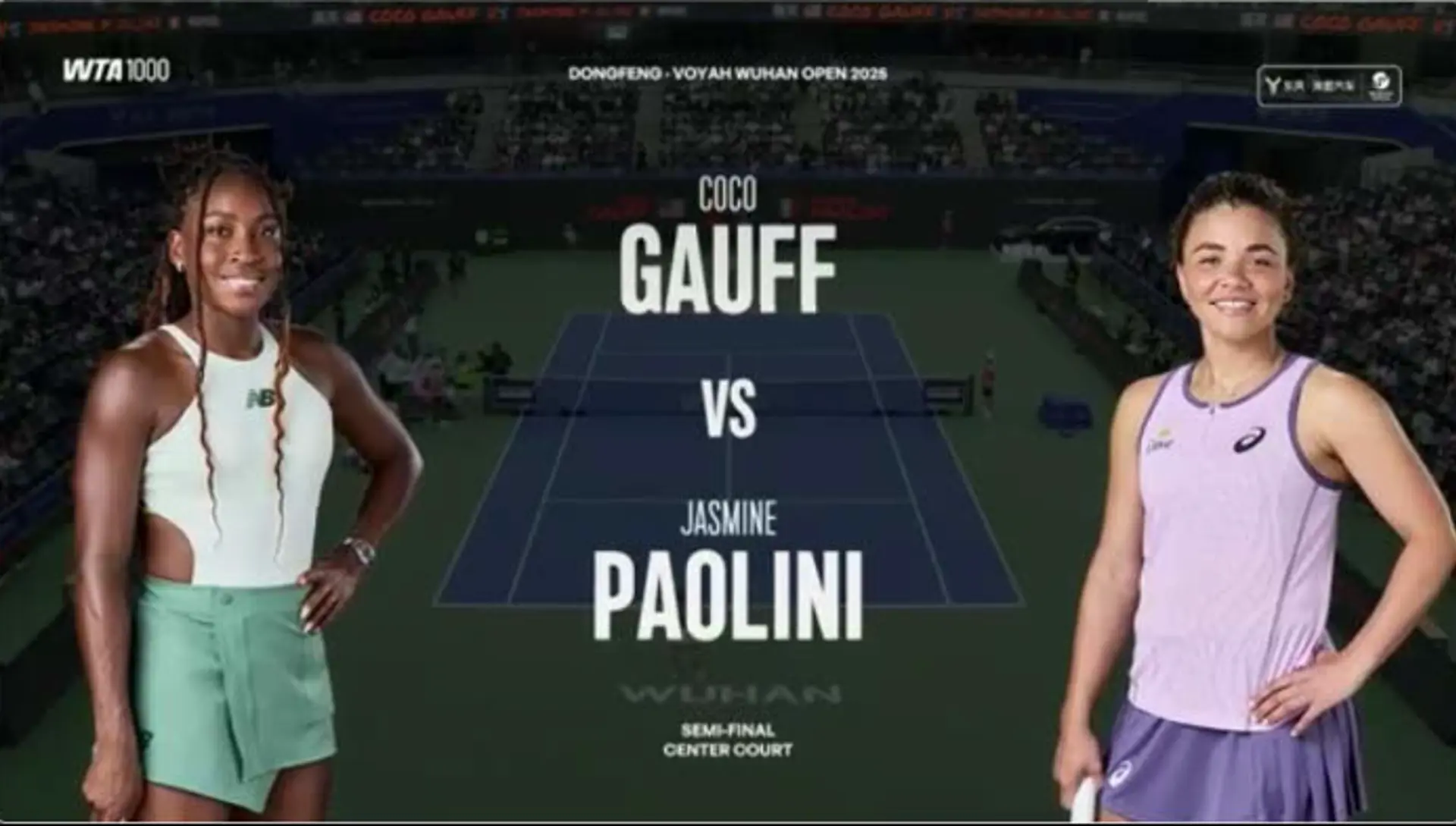 Gauff v Paolini | Match Highlights | WTA 1000
