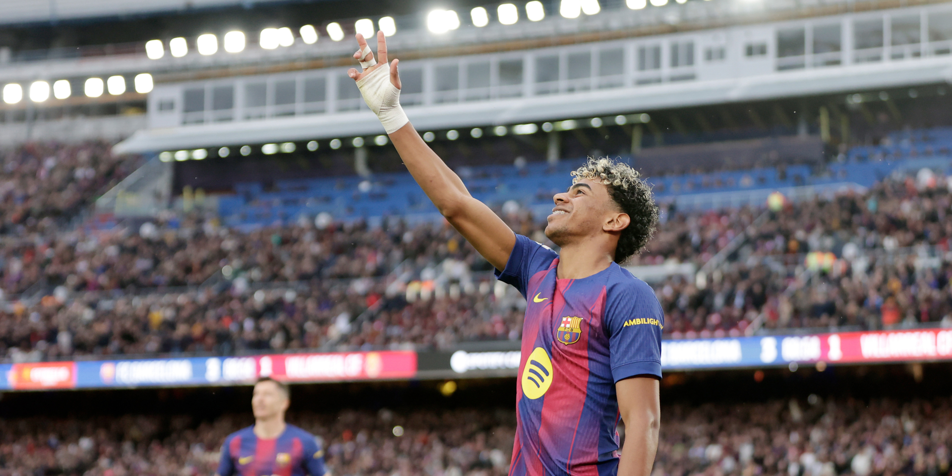 Barca's Yamal nets hat-trick in Villarreal romp, Atletico go third