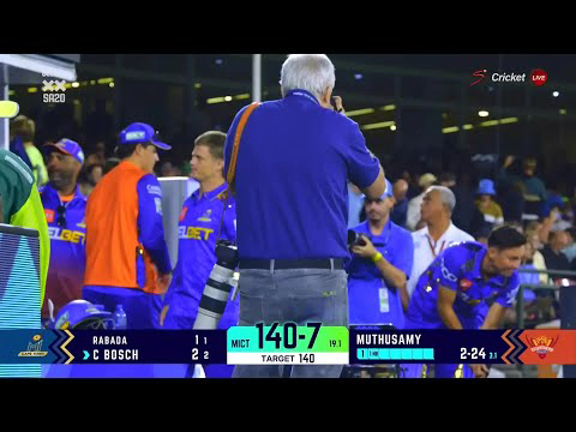 MI Cape Town v Sunrisers Eastern Cape | Betway SA20 | Short Highlights