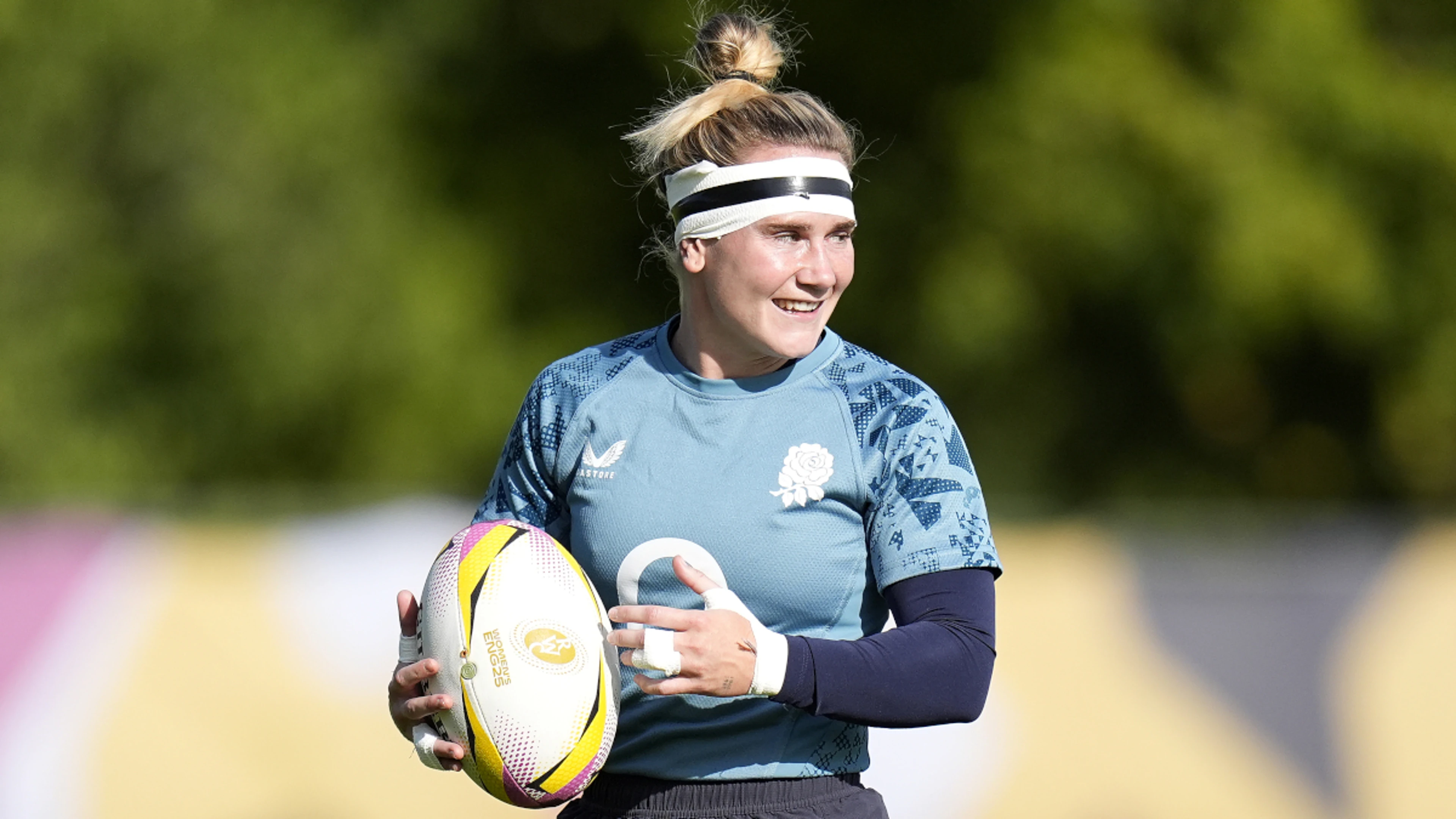 England's Jones channels grief in bid for Women's Rugby World Cup glory