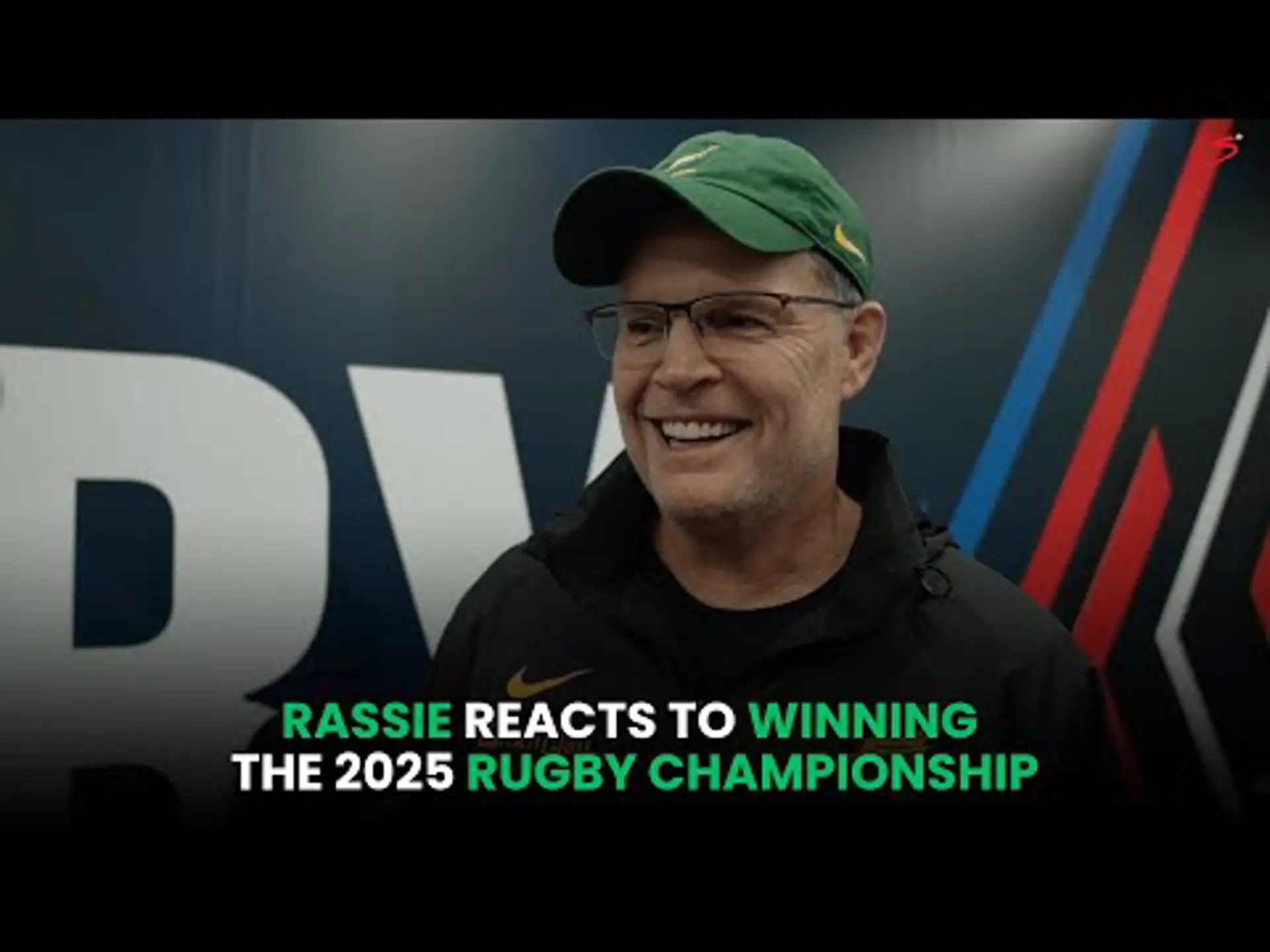 Rassie Erasmus Reacts To Winning The Rugby Championship