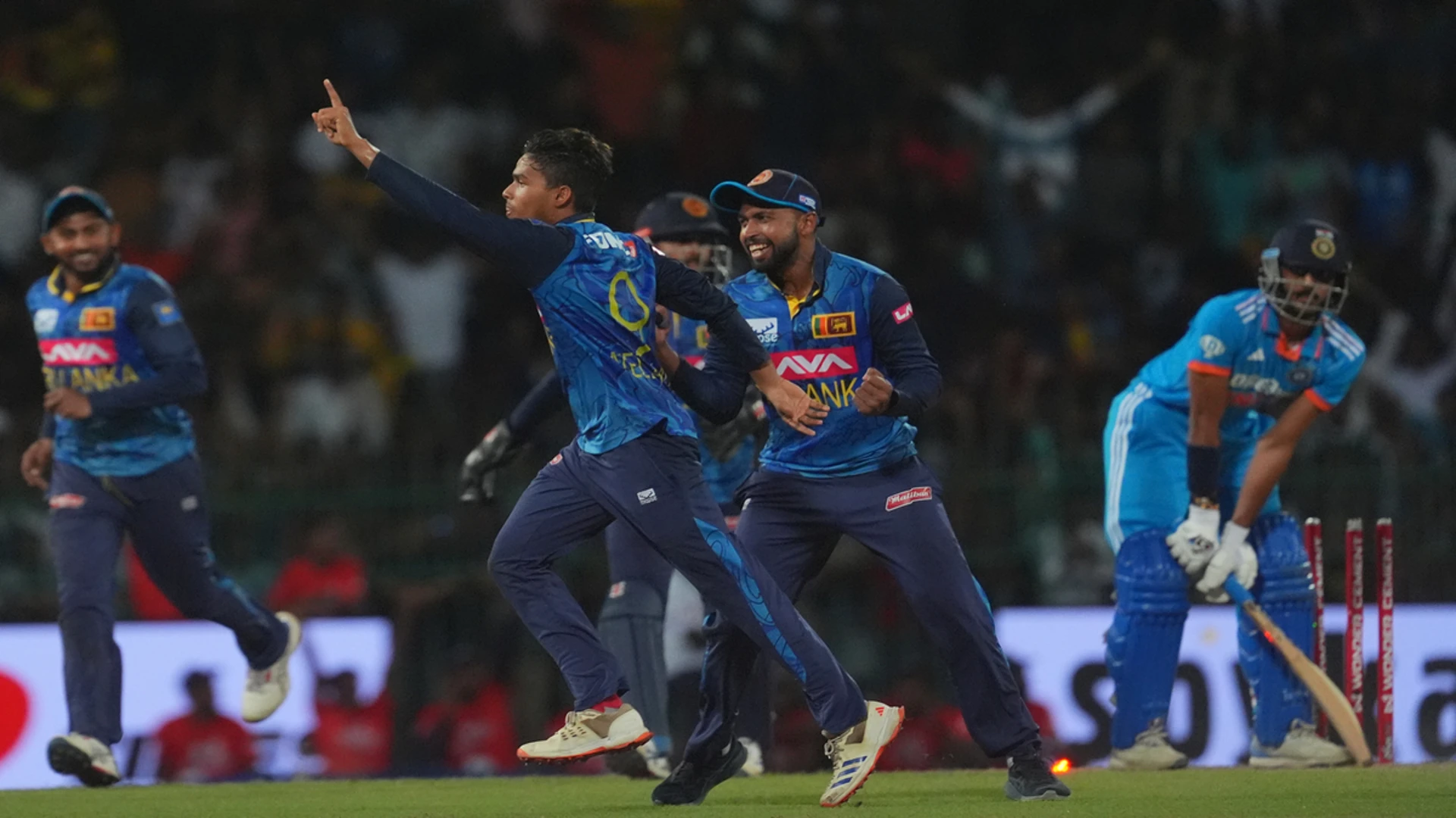 Wellalage stars as Sri Lanka hammer India to clinch ODI series