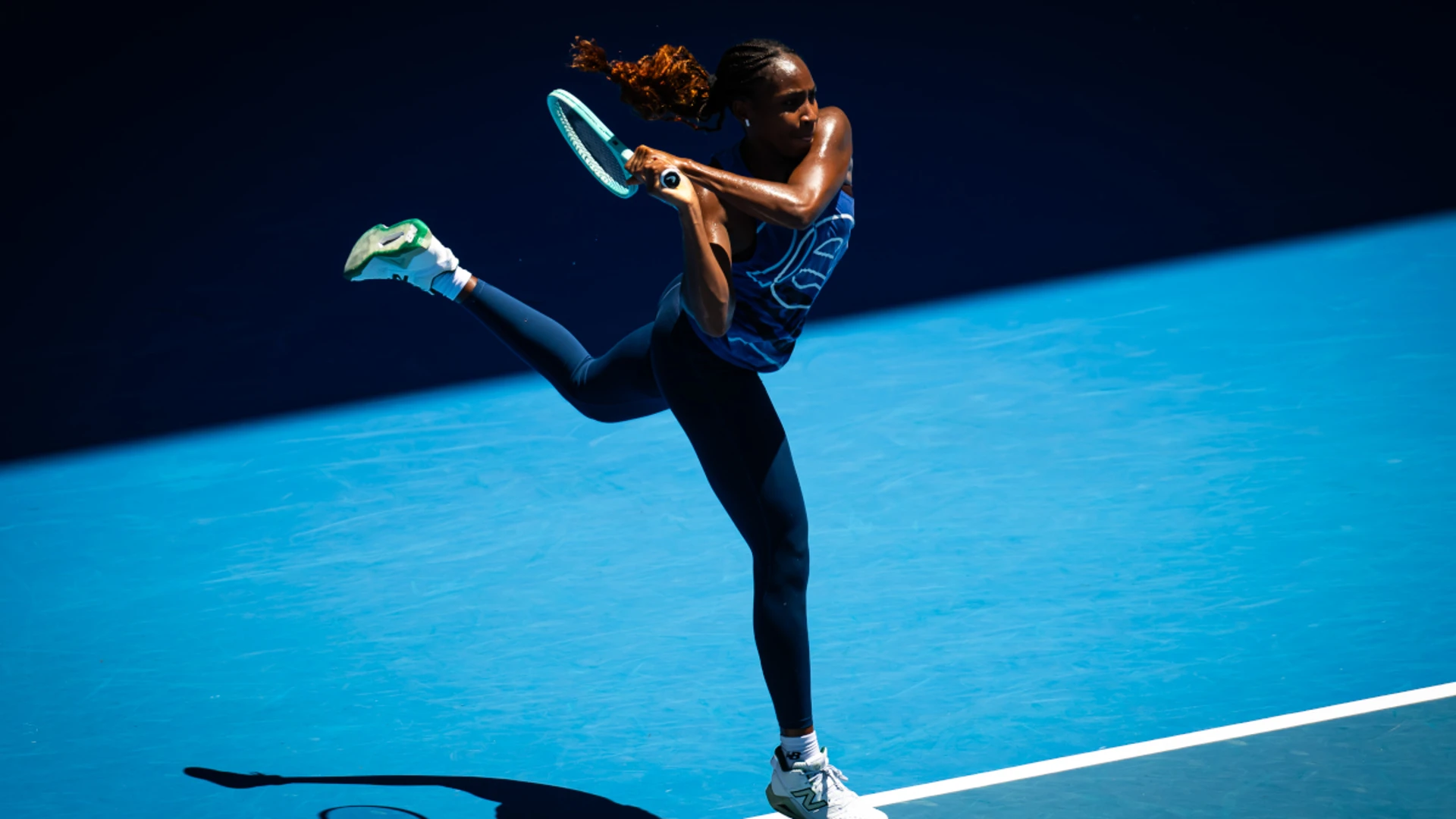 Red-hot Gauff vows to keep cool in Australian Open title charge