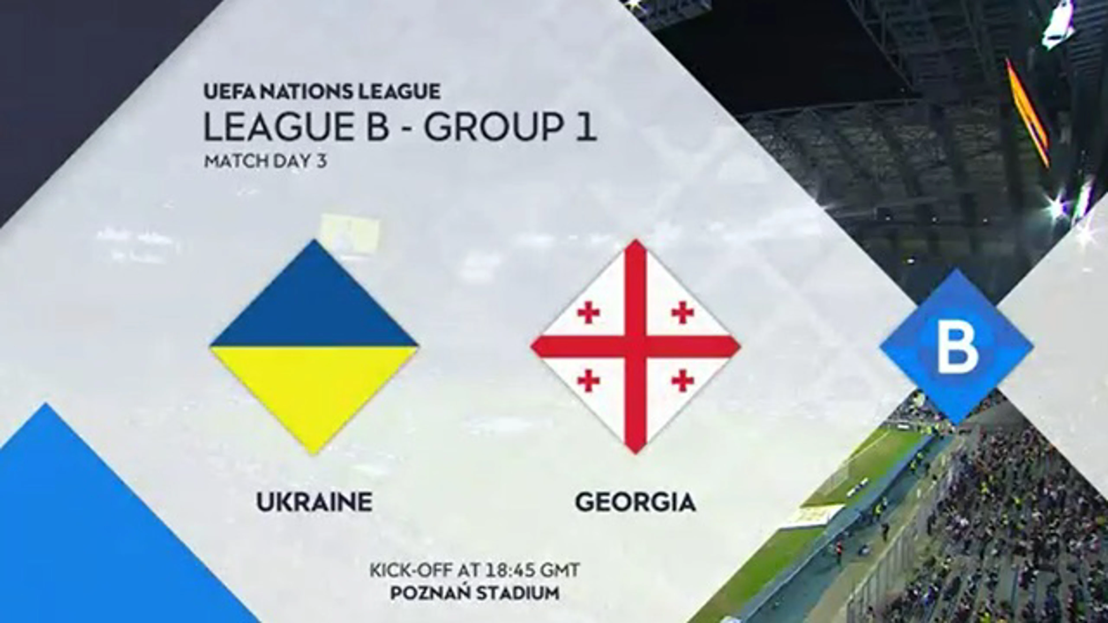 Ukraine v Georgia | Match Highlights | UEFA Nations League