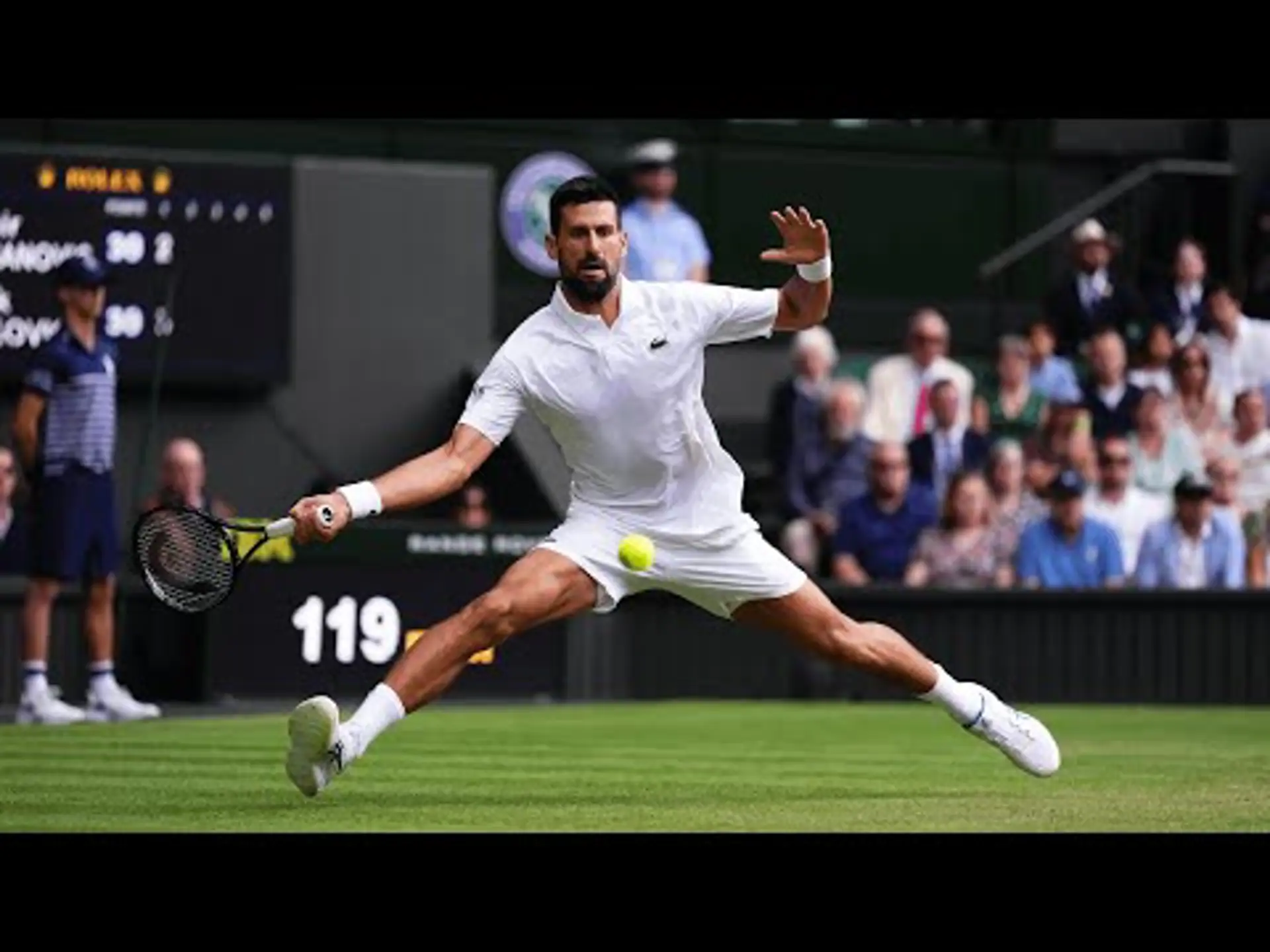 Miomir Kecmanović v Novak Djokovic | Men's Singles | 3rd Round Highlights | Wimbledon