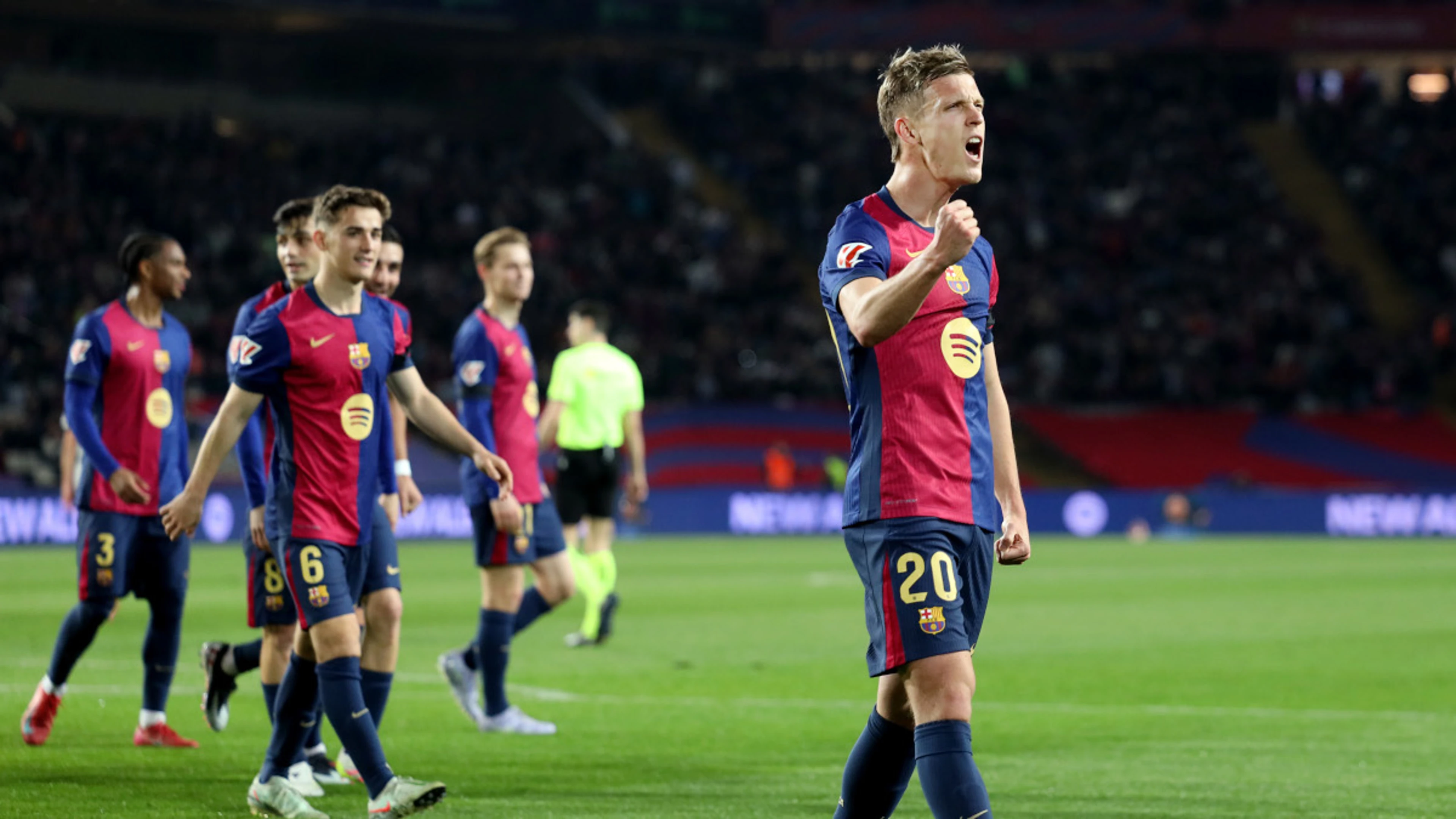 Barca cruise past Osasuna to bolster Liga title bid