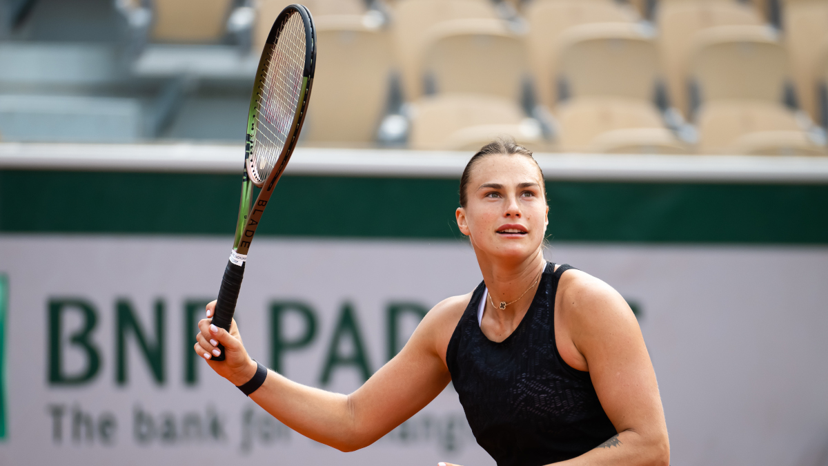 Sabalenka ignores Ukrainian 'hate' with eyes on No 1 at Roland Garros