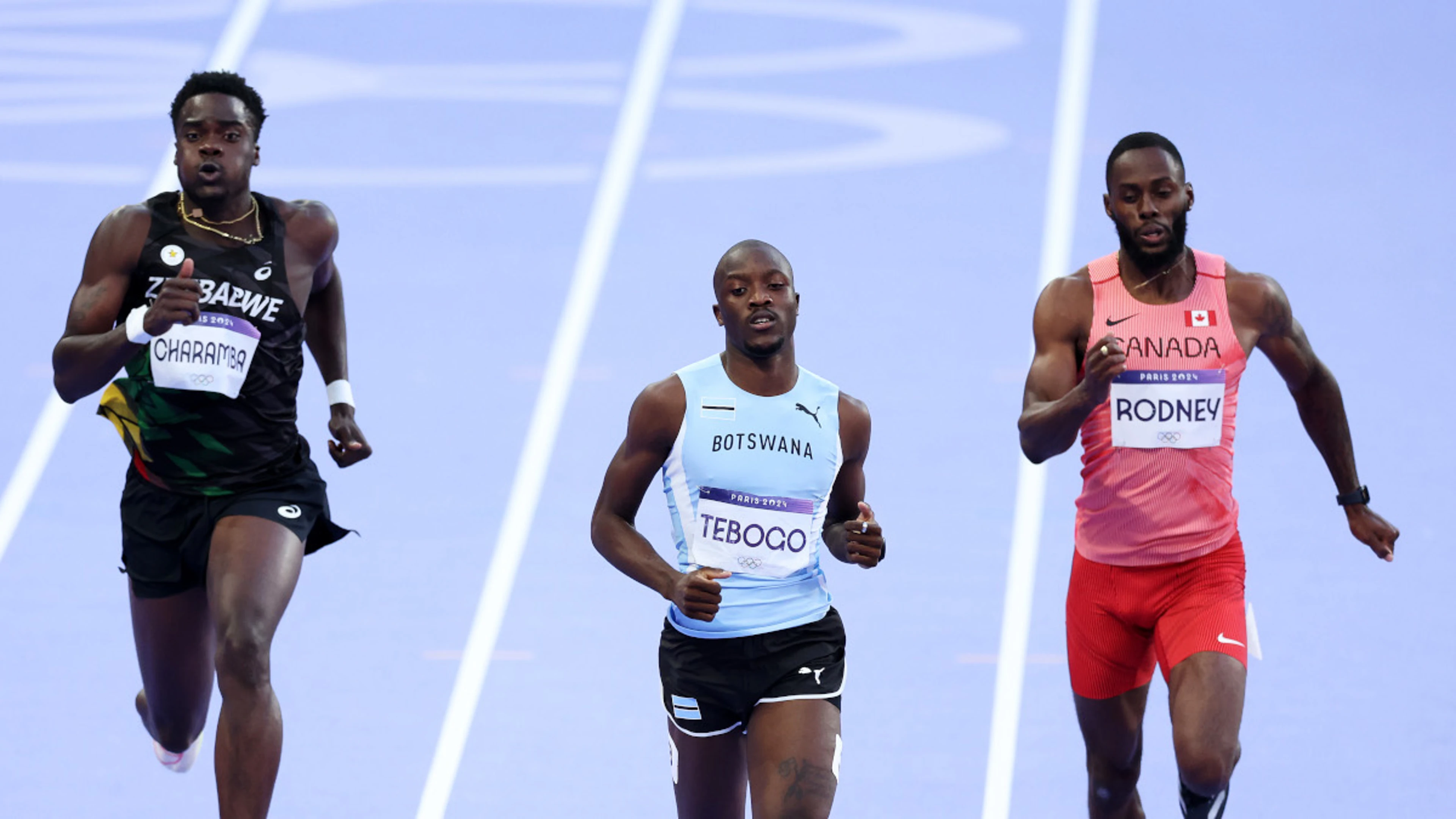 Botswana’s Tebogo leads the African charge in men’s 200m final