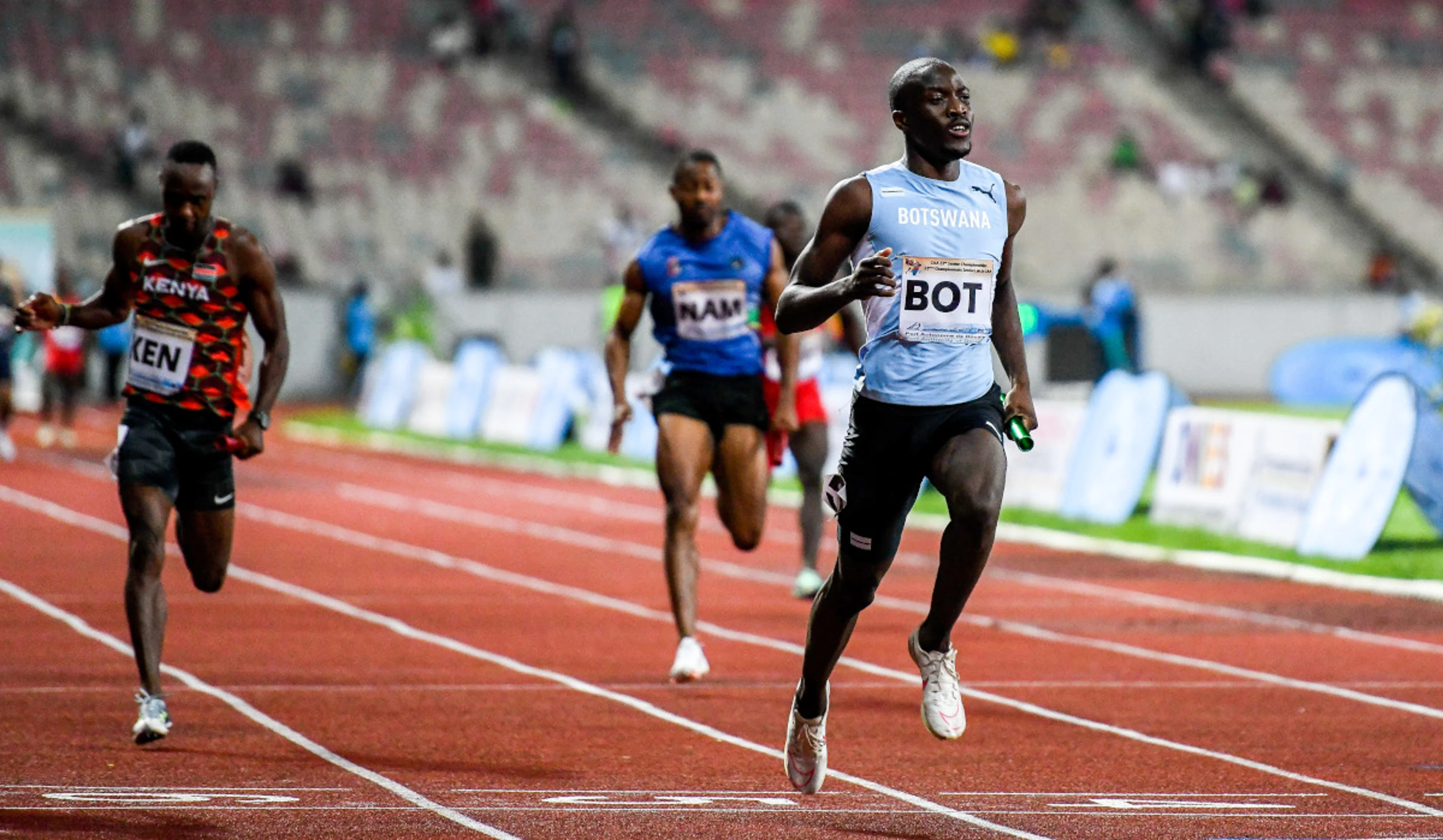 Botswana sprint star Tebogo honours late mother at Olympics