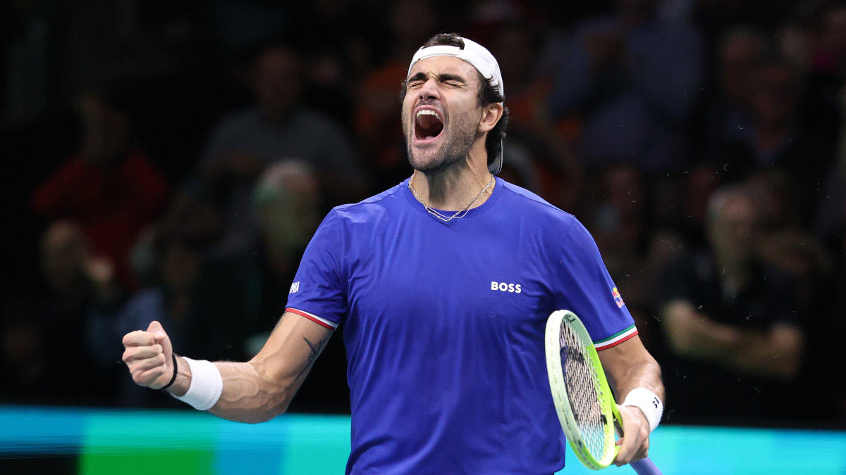 Berrettini puts Italy on verge of third straight Davis Cup triumph