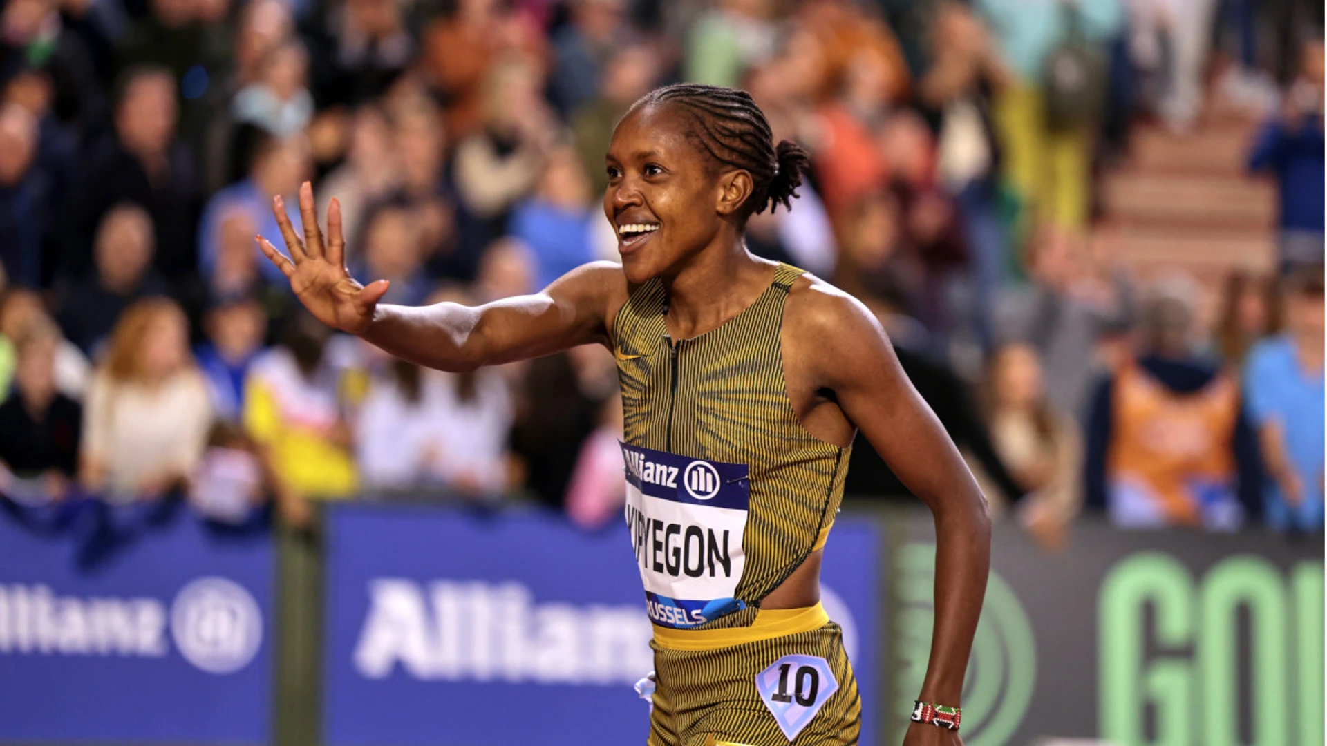 Kipyegon wins again, Tebogo and Crouser upset at Diamond League finals