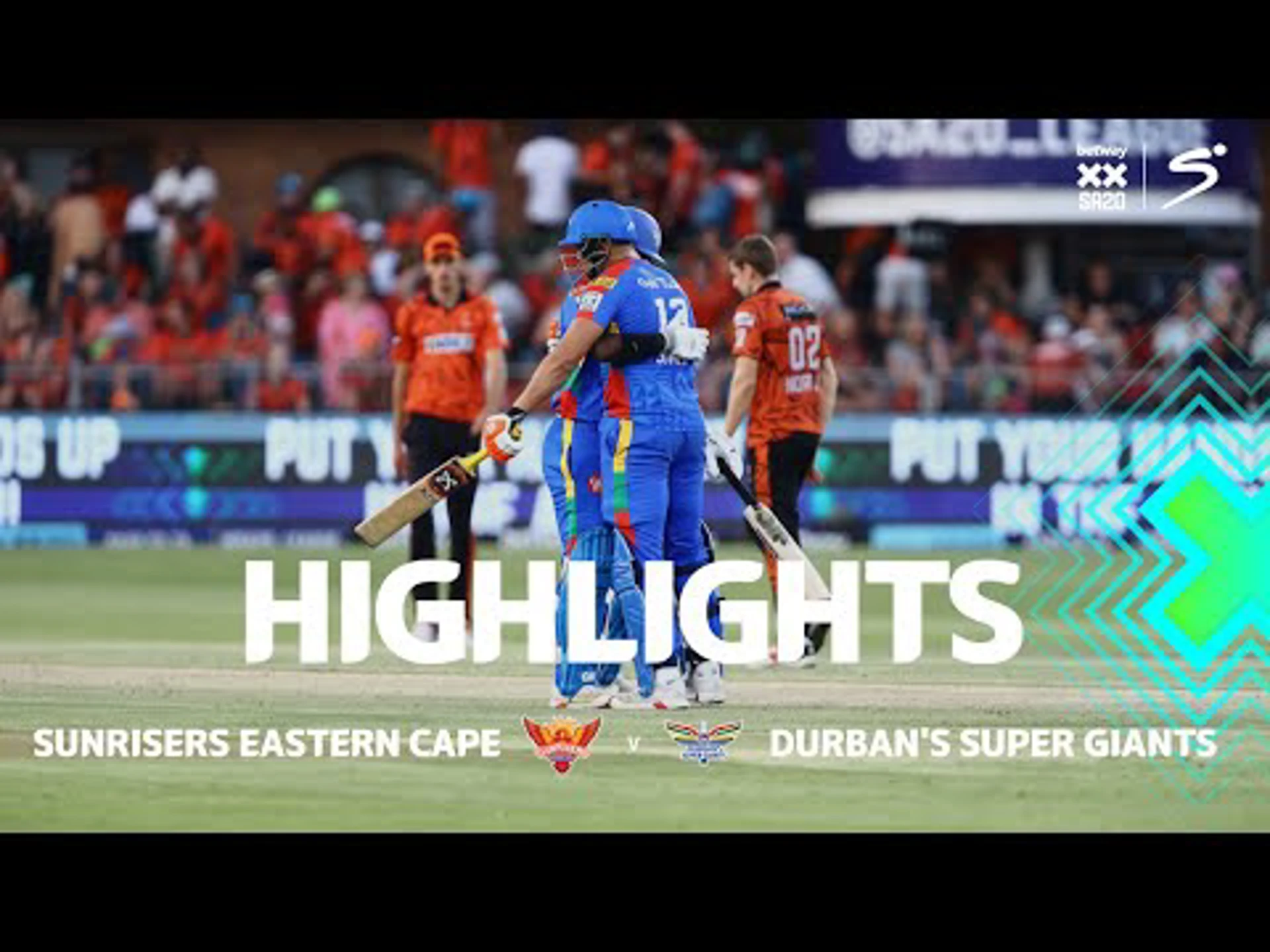 Sunrisers E Cape v Durban’s S Giants | Short Highlights | Betway SA20