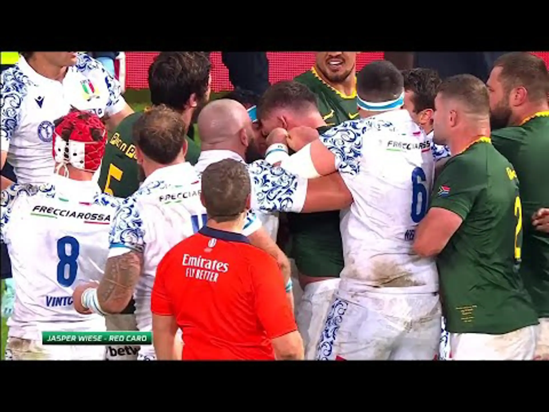 Final Whistle: Analyzing Jasper Wiese's Red Card Against Italy