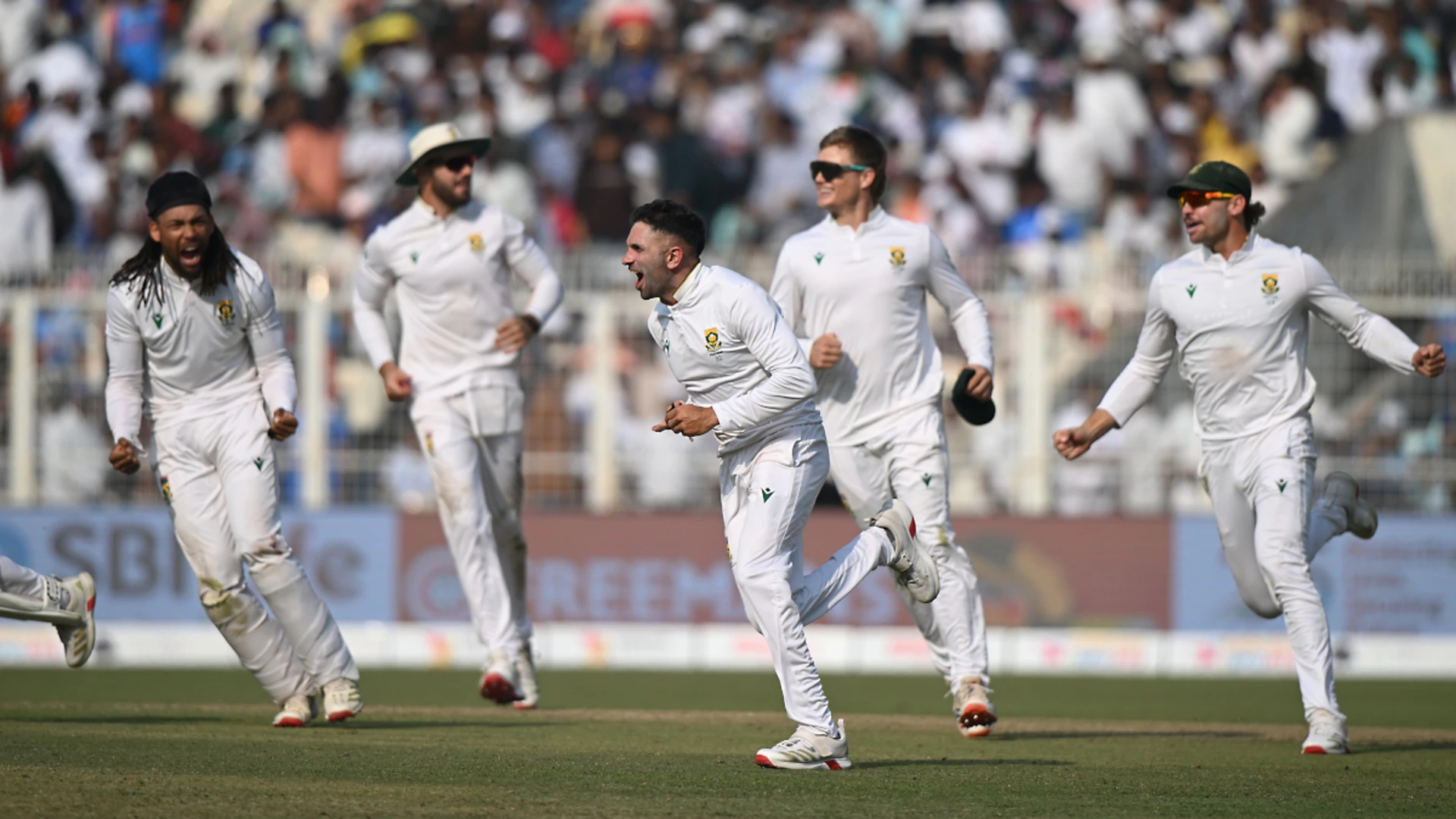 TRIPLE DELIGHT: Wins on three fronts for SA men