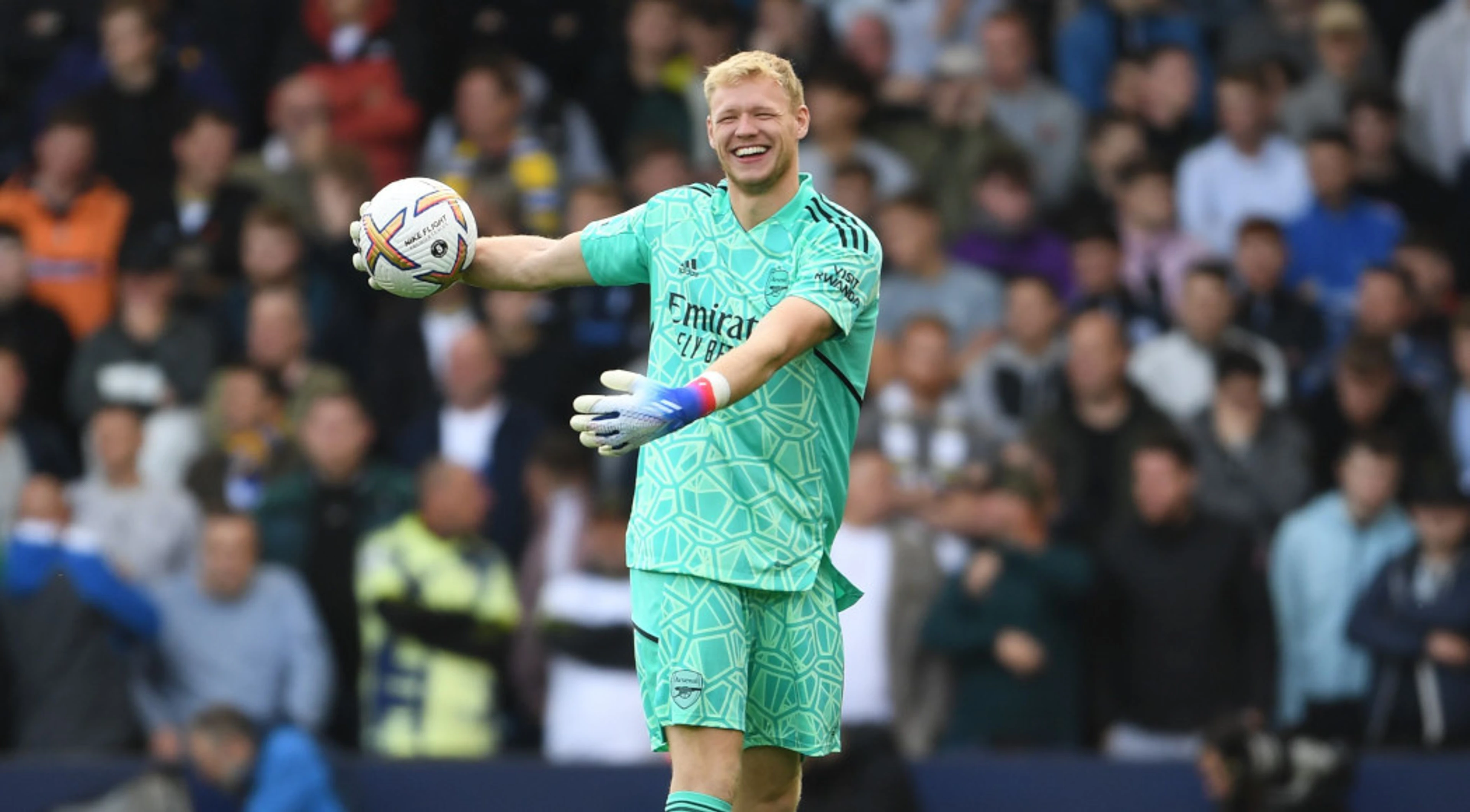 Arsenal defence was outstanding in win over Leeds - Ramsdale