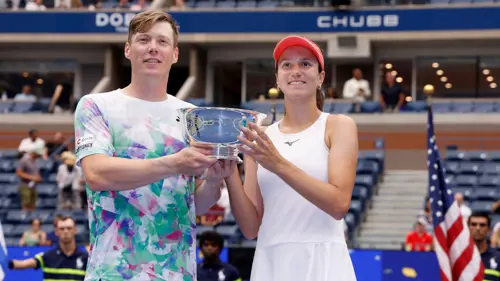 Danilina and Heliovaara win US Open mixed doubles title