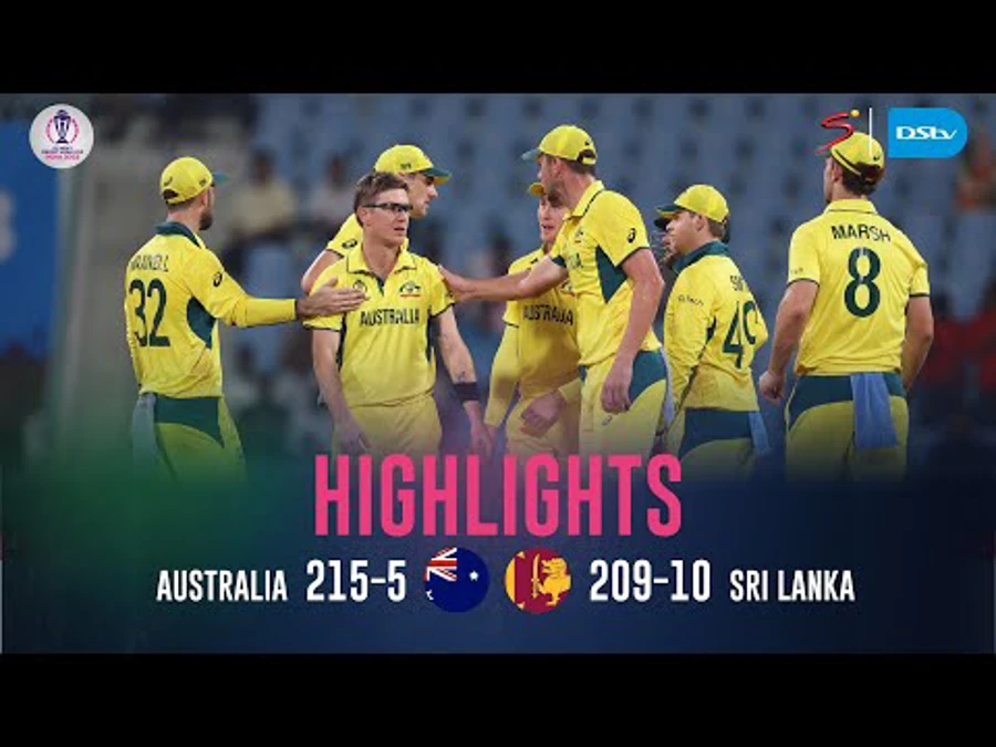 Australia v Sri Lanka Match Highlights ICC Cricket World Cup