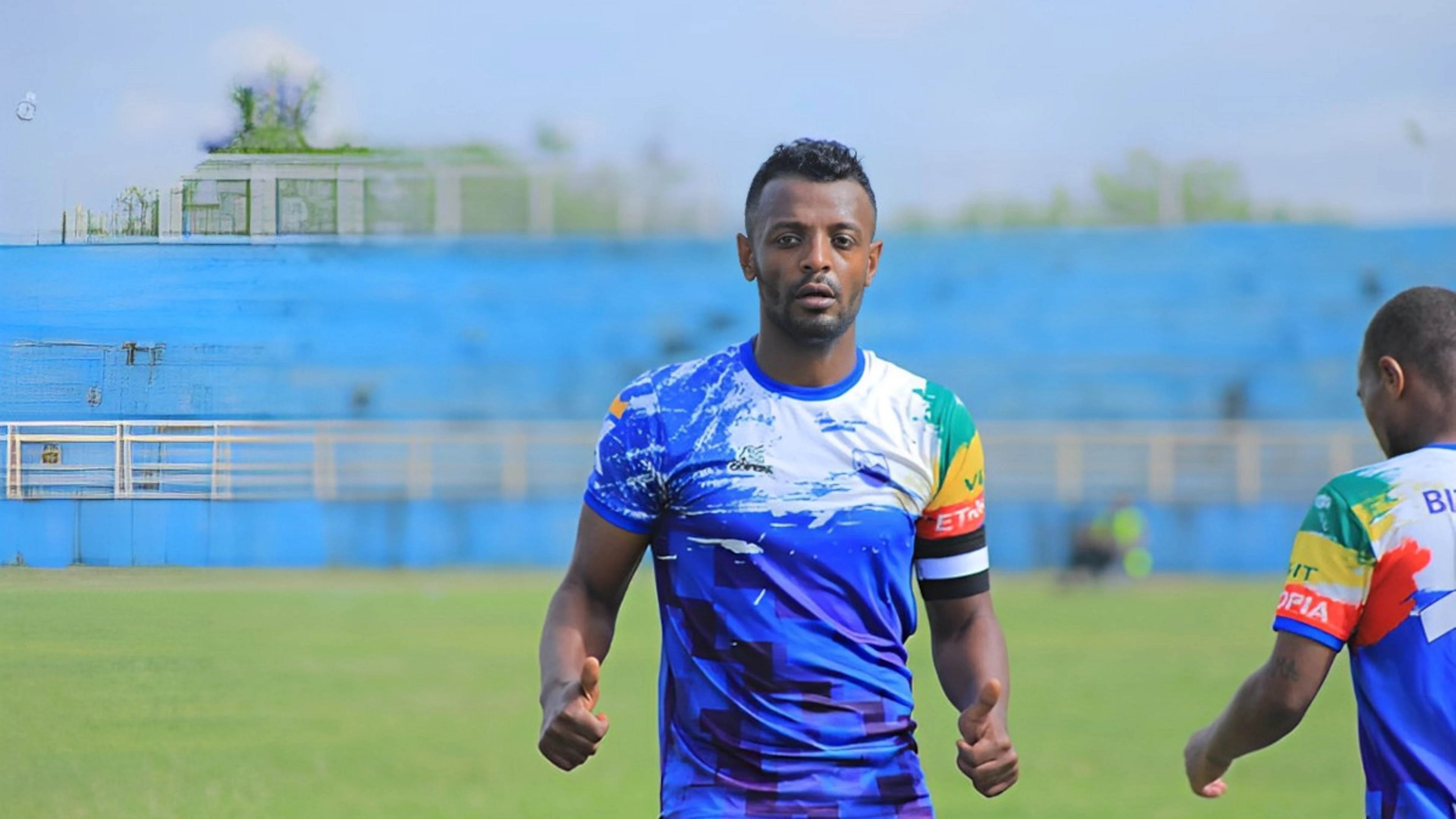 Getaneh Kebede signs for the Emperors