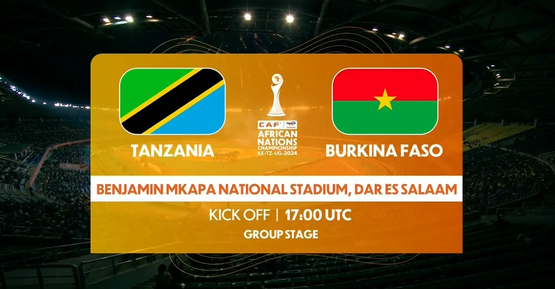 Tanzania v Burkina Faso | Match Highlights | African Nations Championship (CHAN)