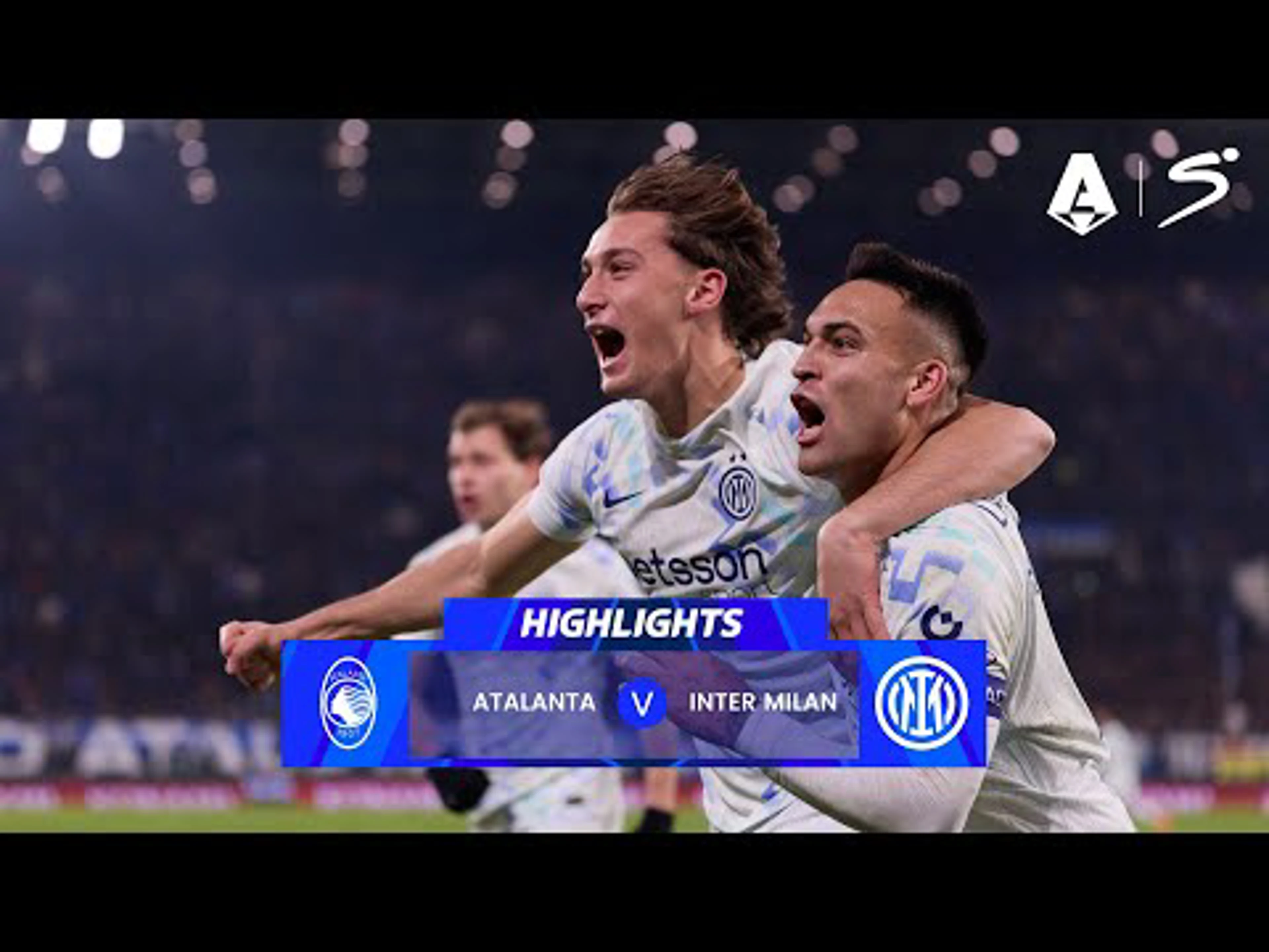 Atalanta v Inter Milan | Match Highlights | Italian Serie A