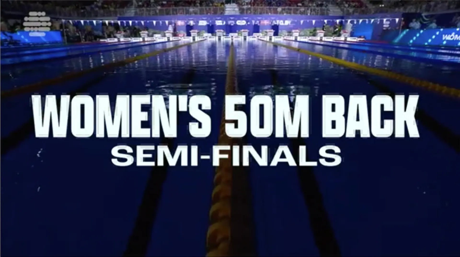 50m Backstroke Women | Highlights | World Aquatics Championships