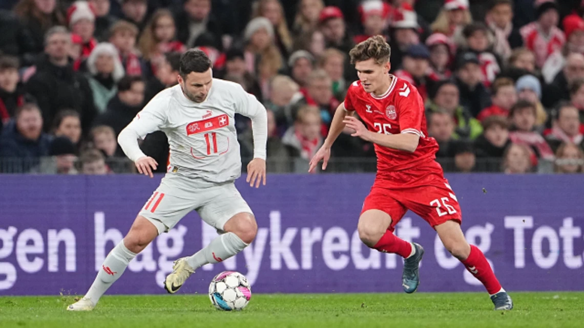 Denmark v Switzerland | Match Highlights | International Friendly