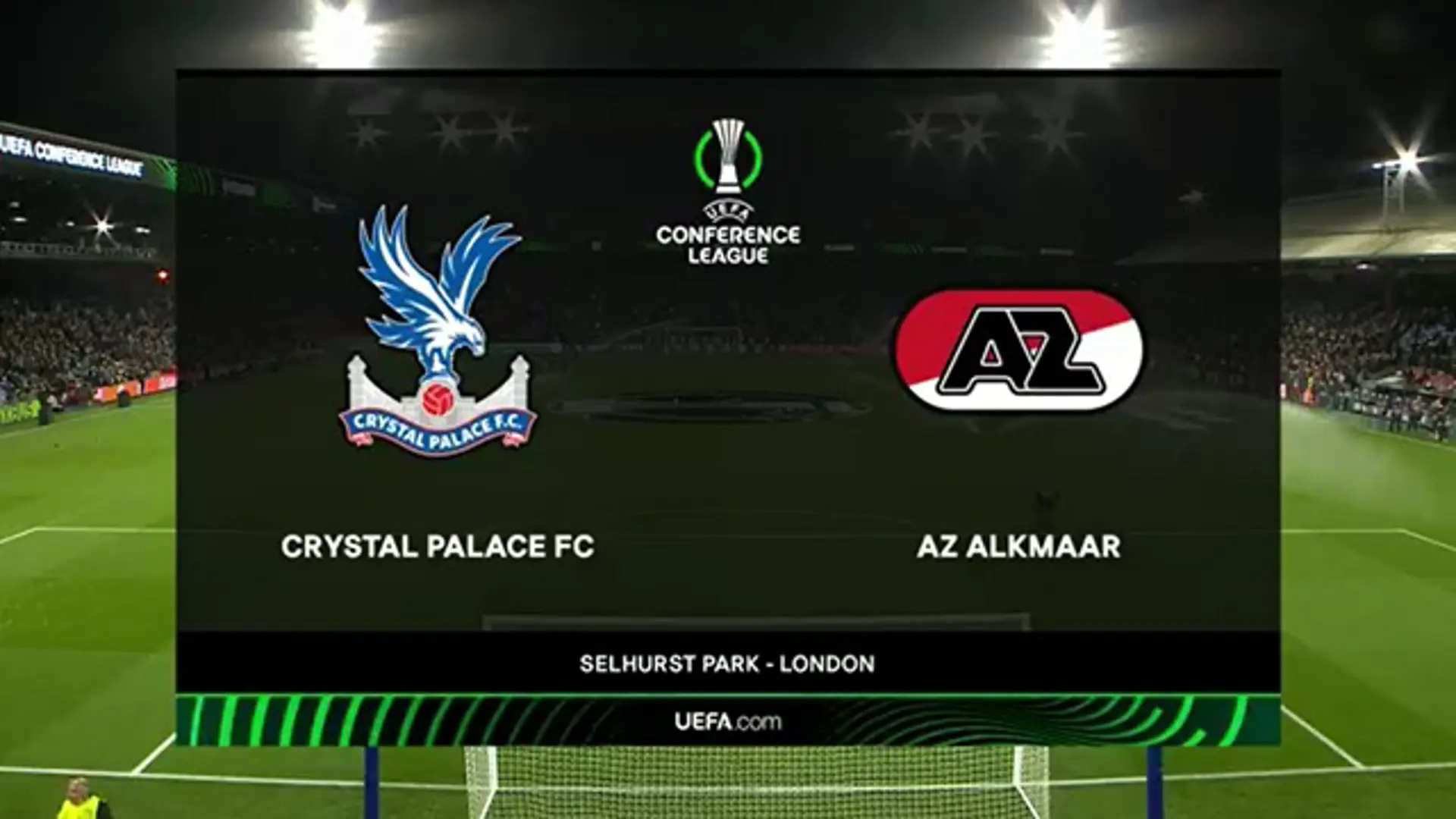 Crystal Palace v AZ Alkmaar | Match Highlights | Europa Conference League