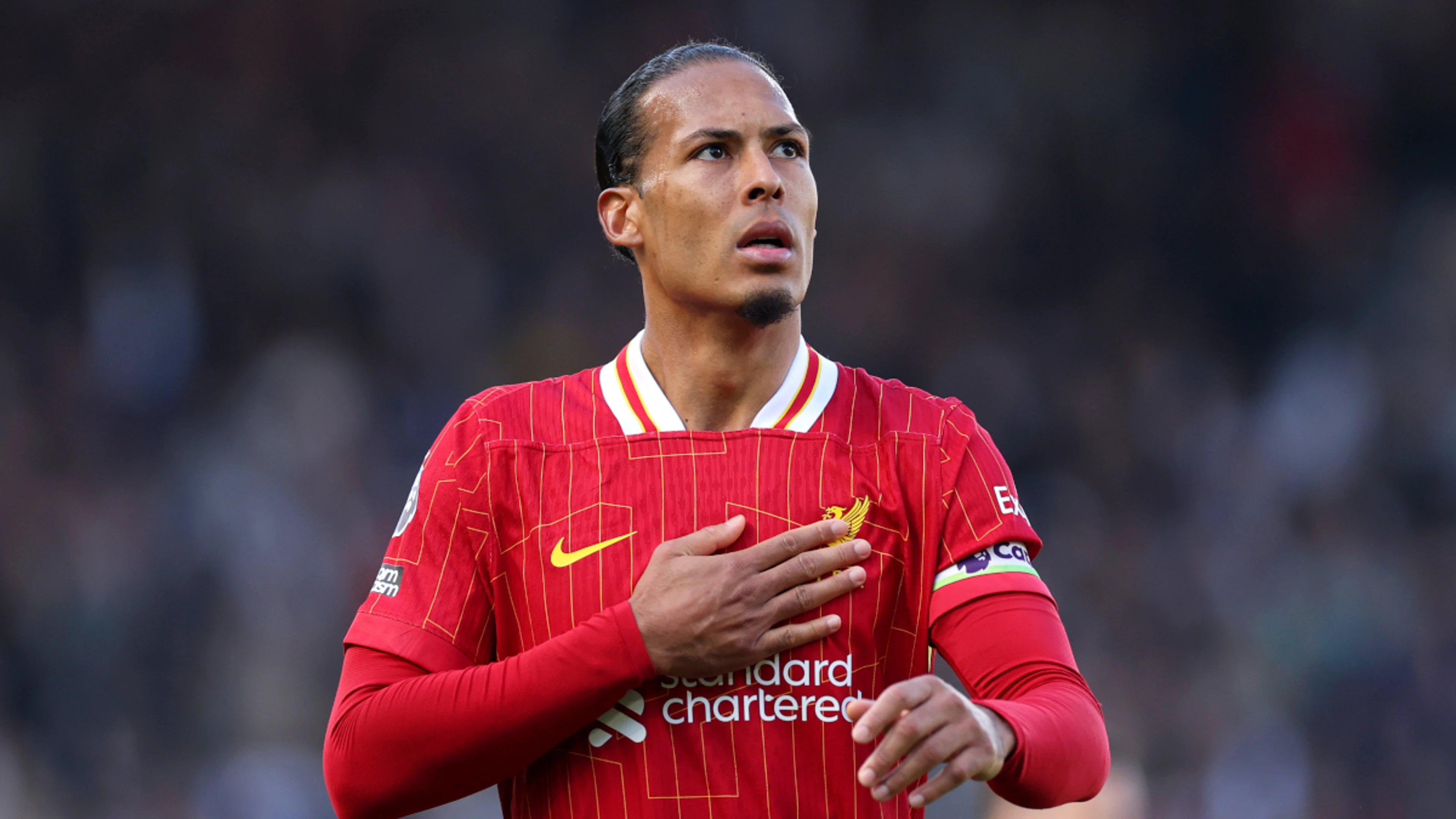 Van Dijk reveals 'progress' in talks over new Liverpool contract