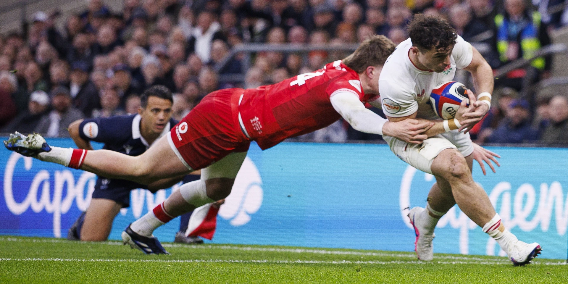 WALES THRASHED: Arundell hat-trick inspires England in Six Nations opener