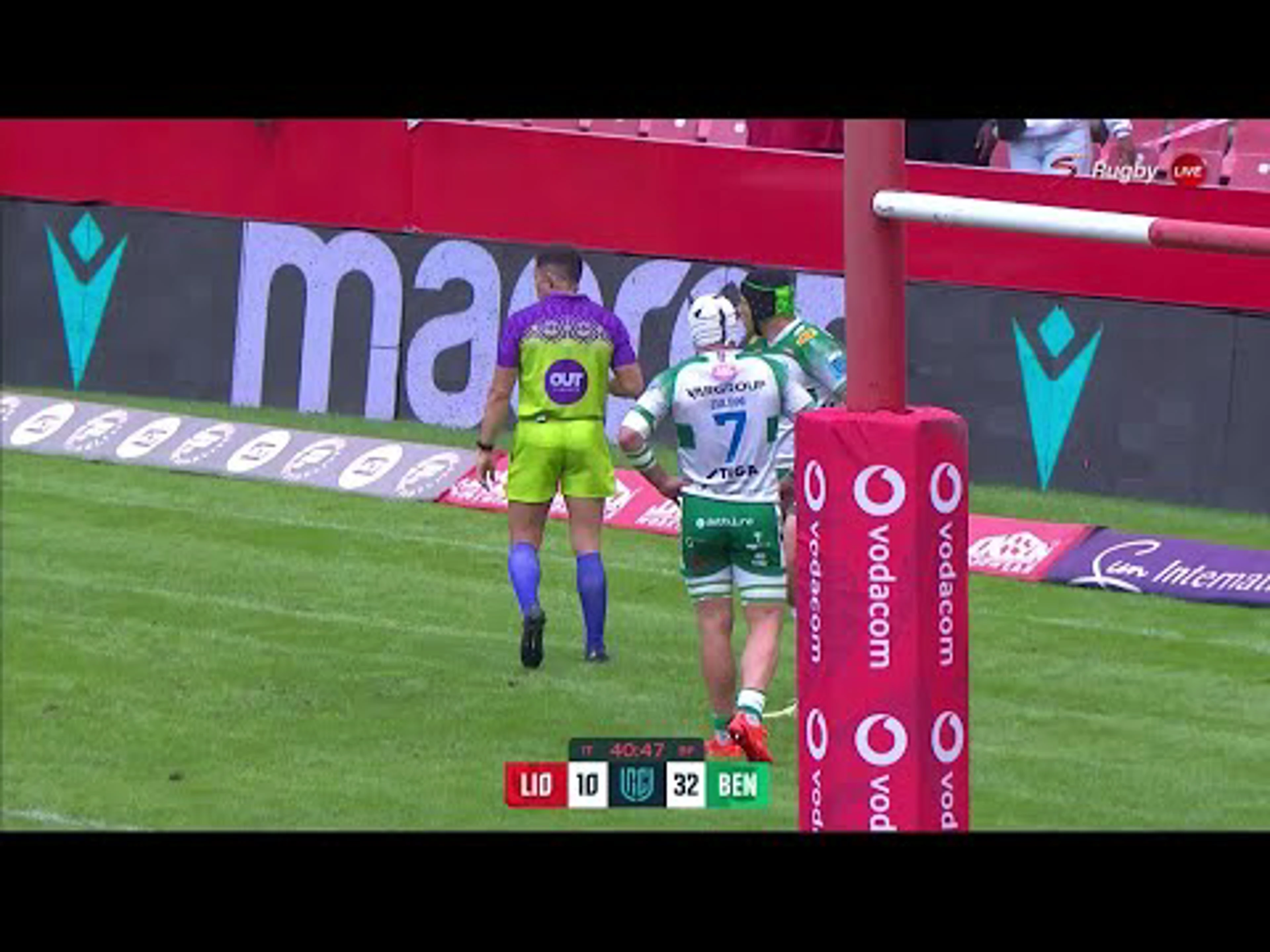 Marius Louw | 41ˢᵗ Minute Try v Benetton Rugby