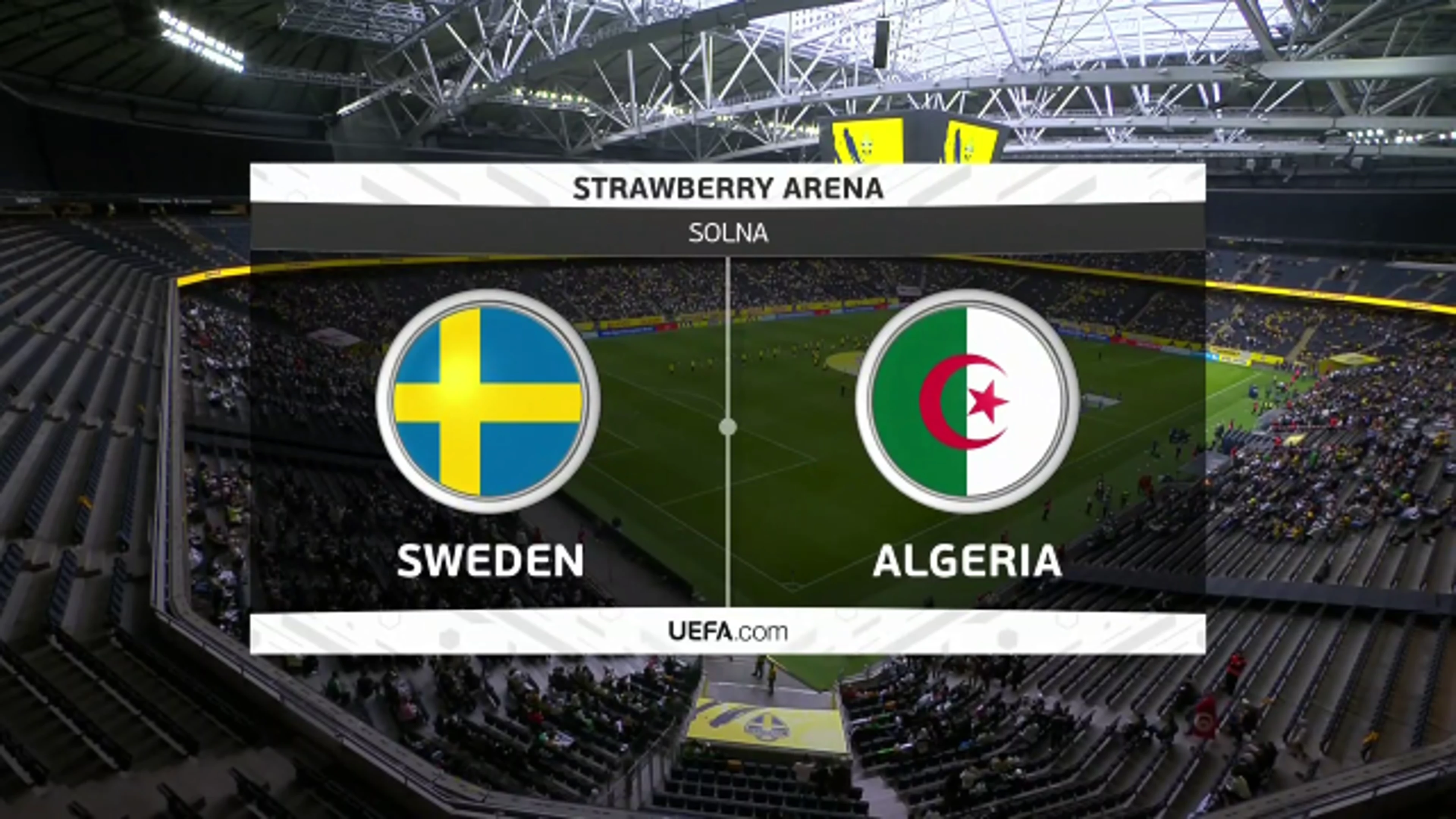 Sweden v Algeria | Match Highlights | International Friendly
