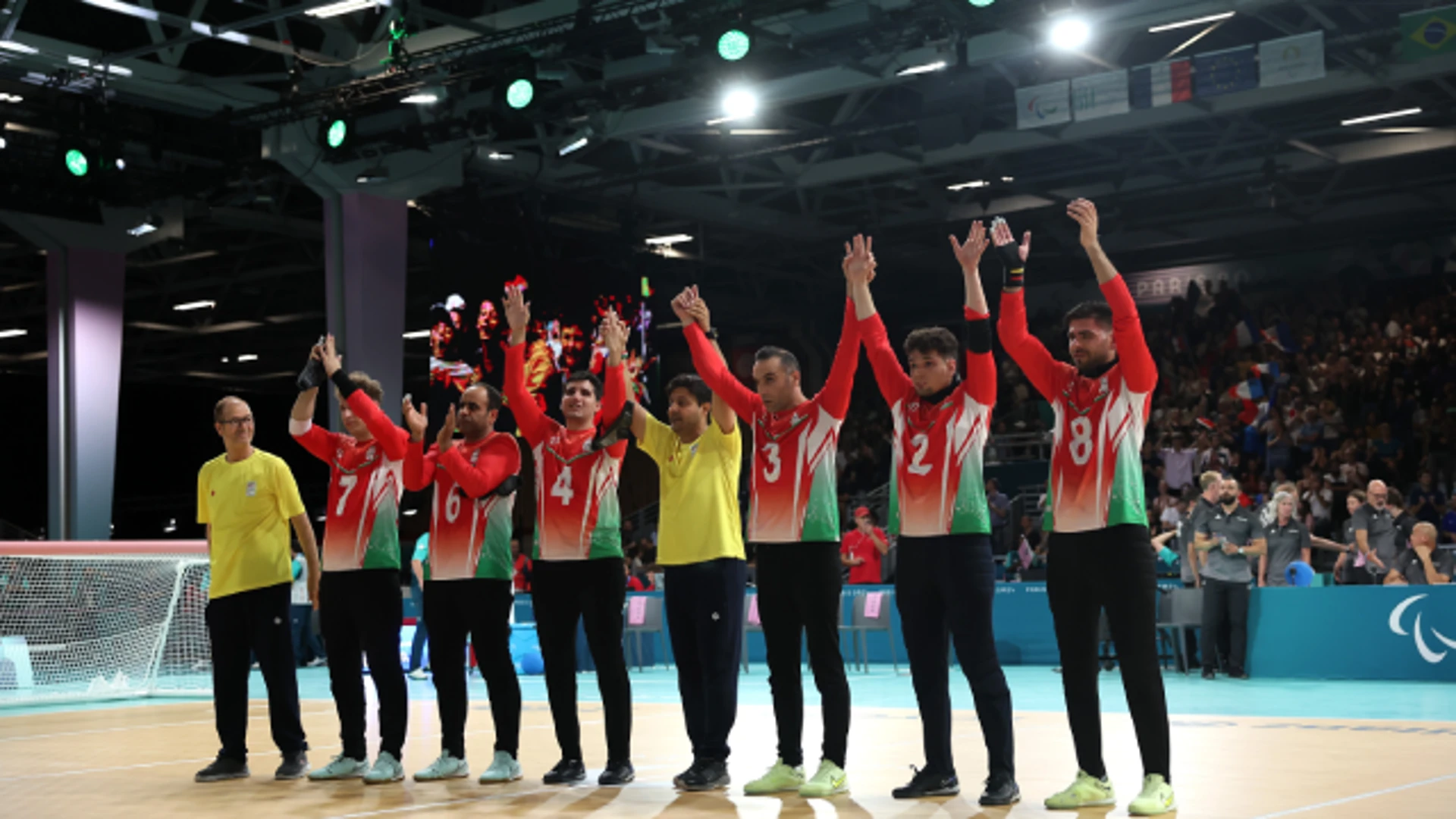 France v Iran | Highlights | Men's Paralympic Goalball, Paris 2024