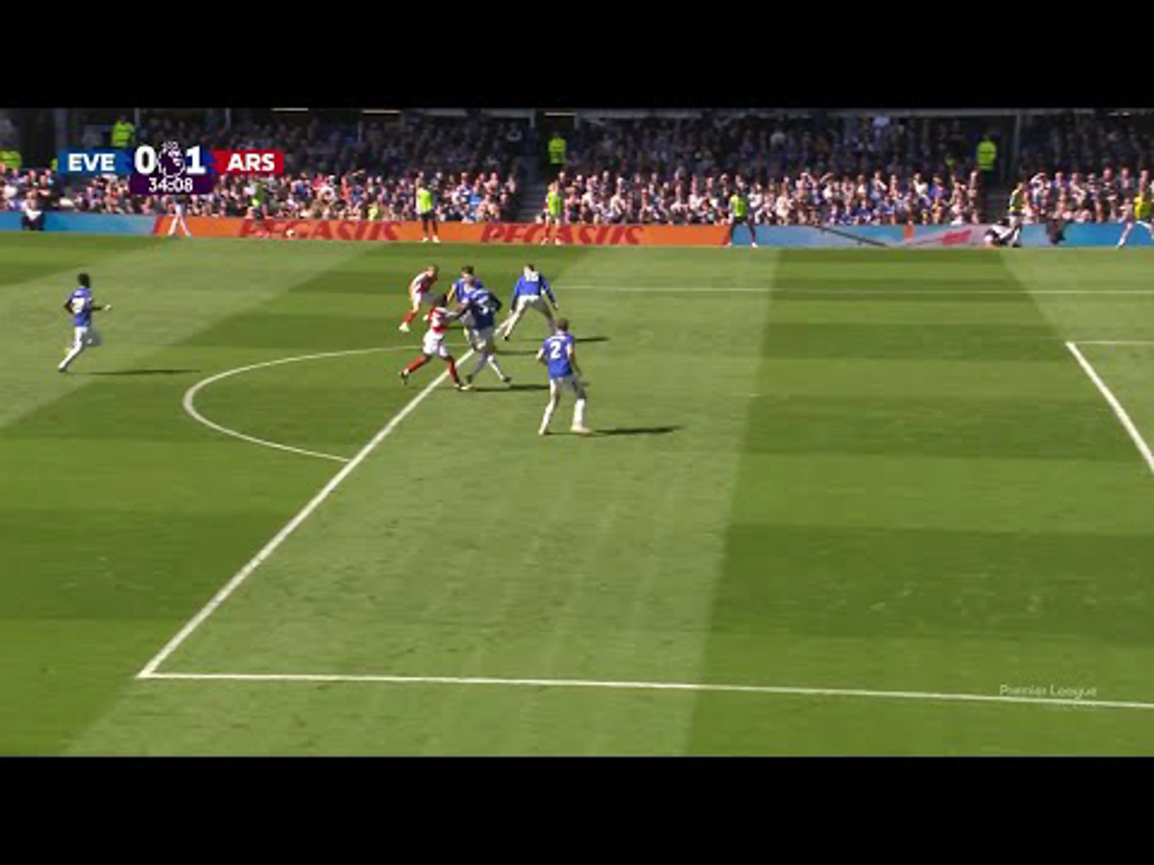 Leandro Trossard | 34ᵗʰ Minute Goal v Everton