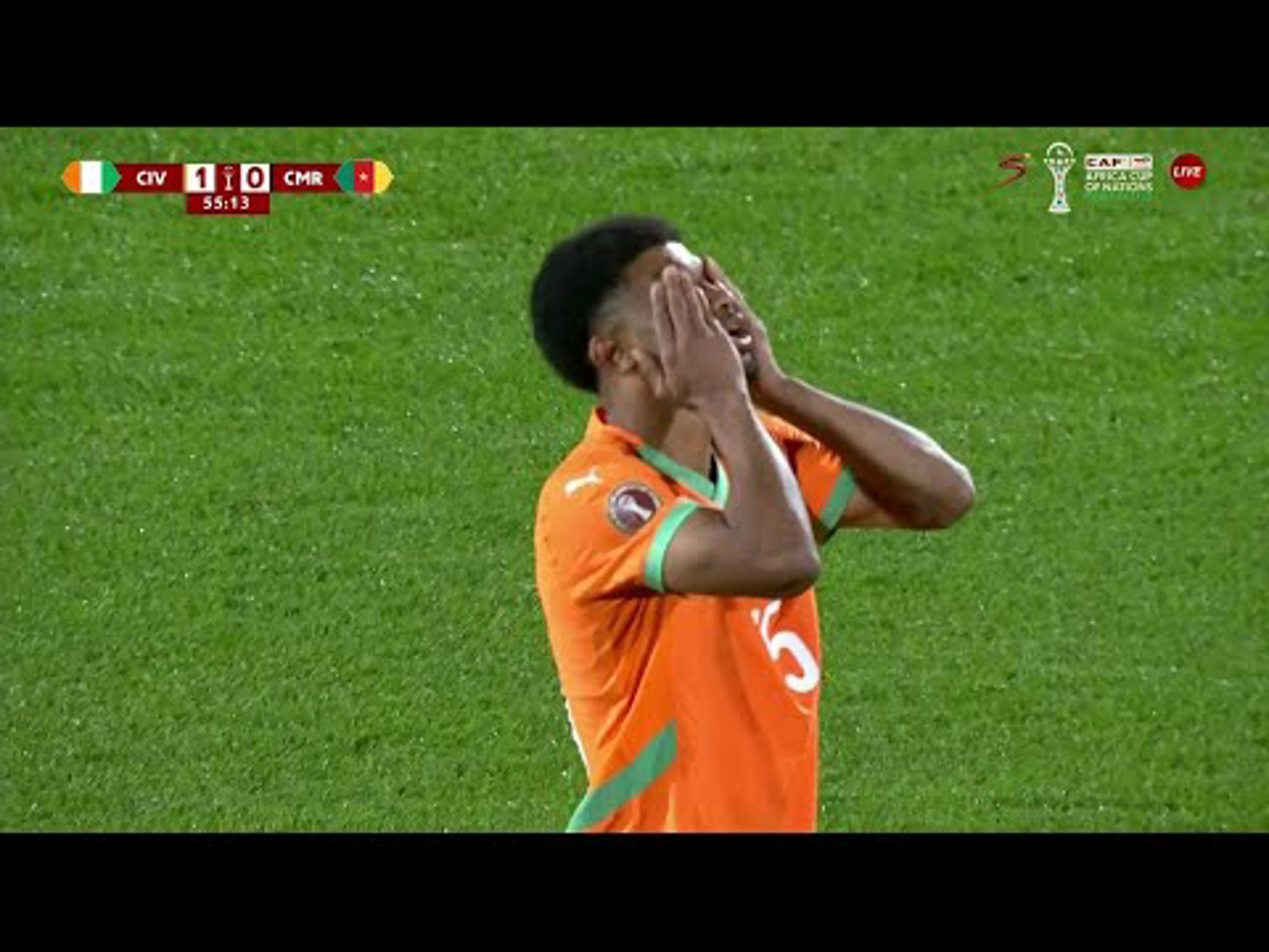 Junior Tchamadeu | 56ᵗʰ Minute Goal v Côte d'Ivoire
