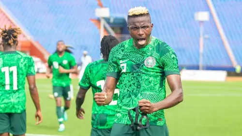 Osimhen powers Nigeria to victory