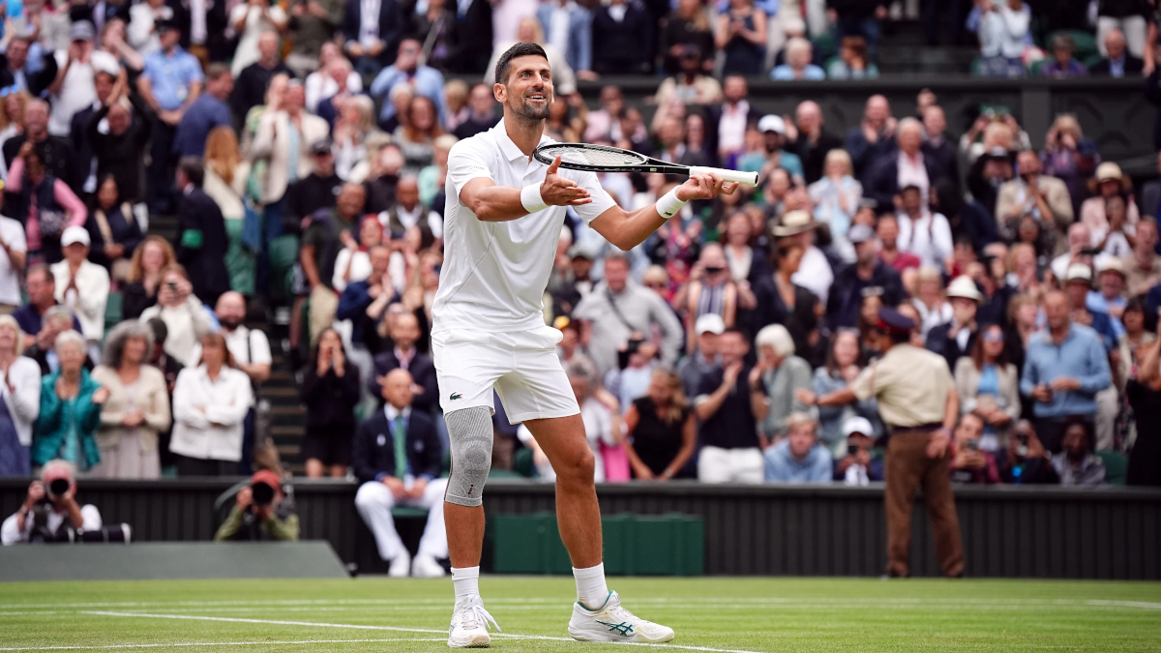 Djokovic sees off Musetti for Wimbledon final rematch with Alcaraz