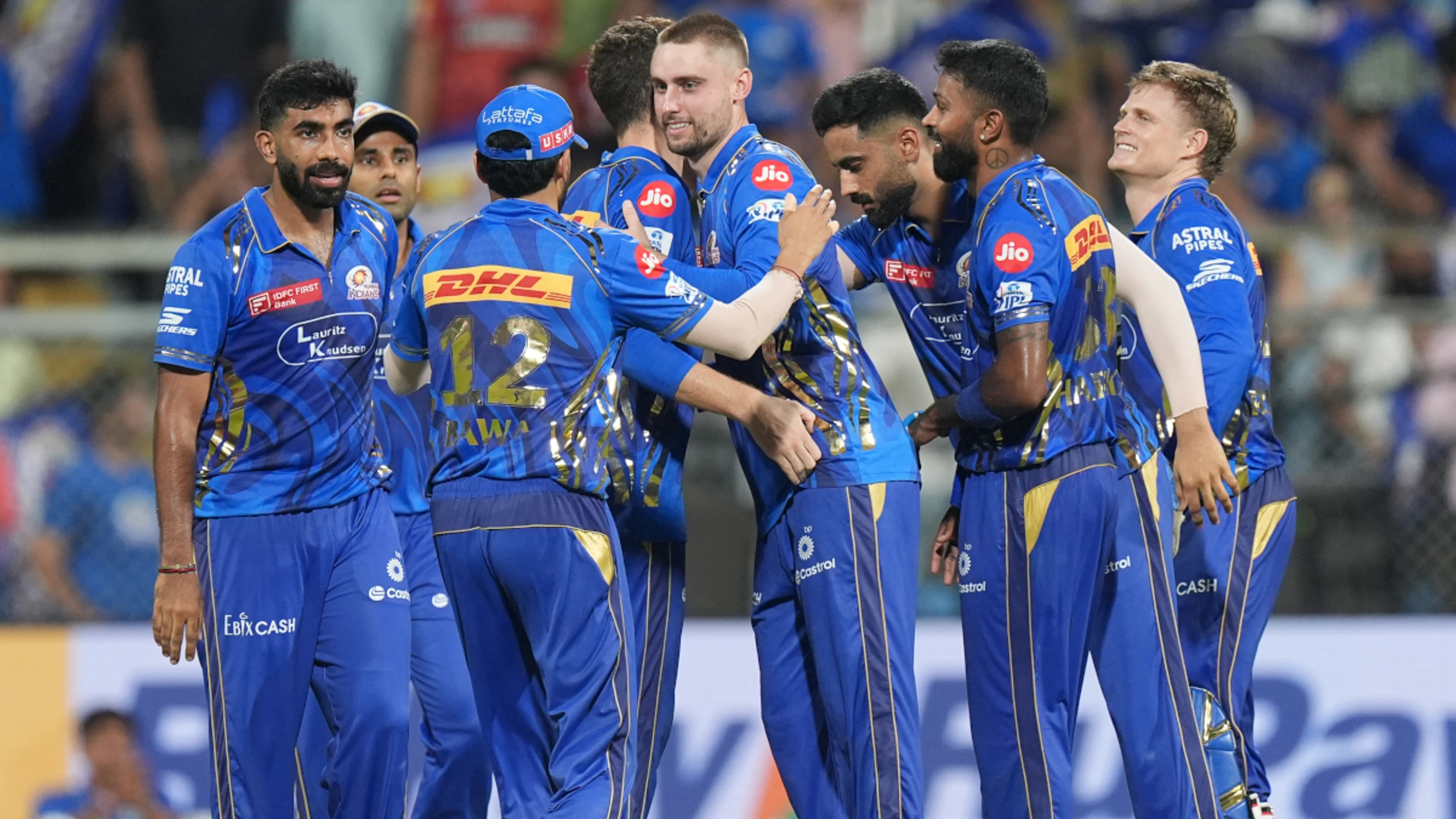 Jacks, Rickelton steer Mumbai Indians to victory over Sunrisers