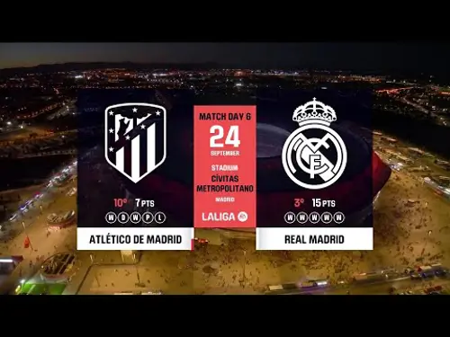Atletico Madrid v Real Madrid | Match Highlights | La Liga | Matchday 6